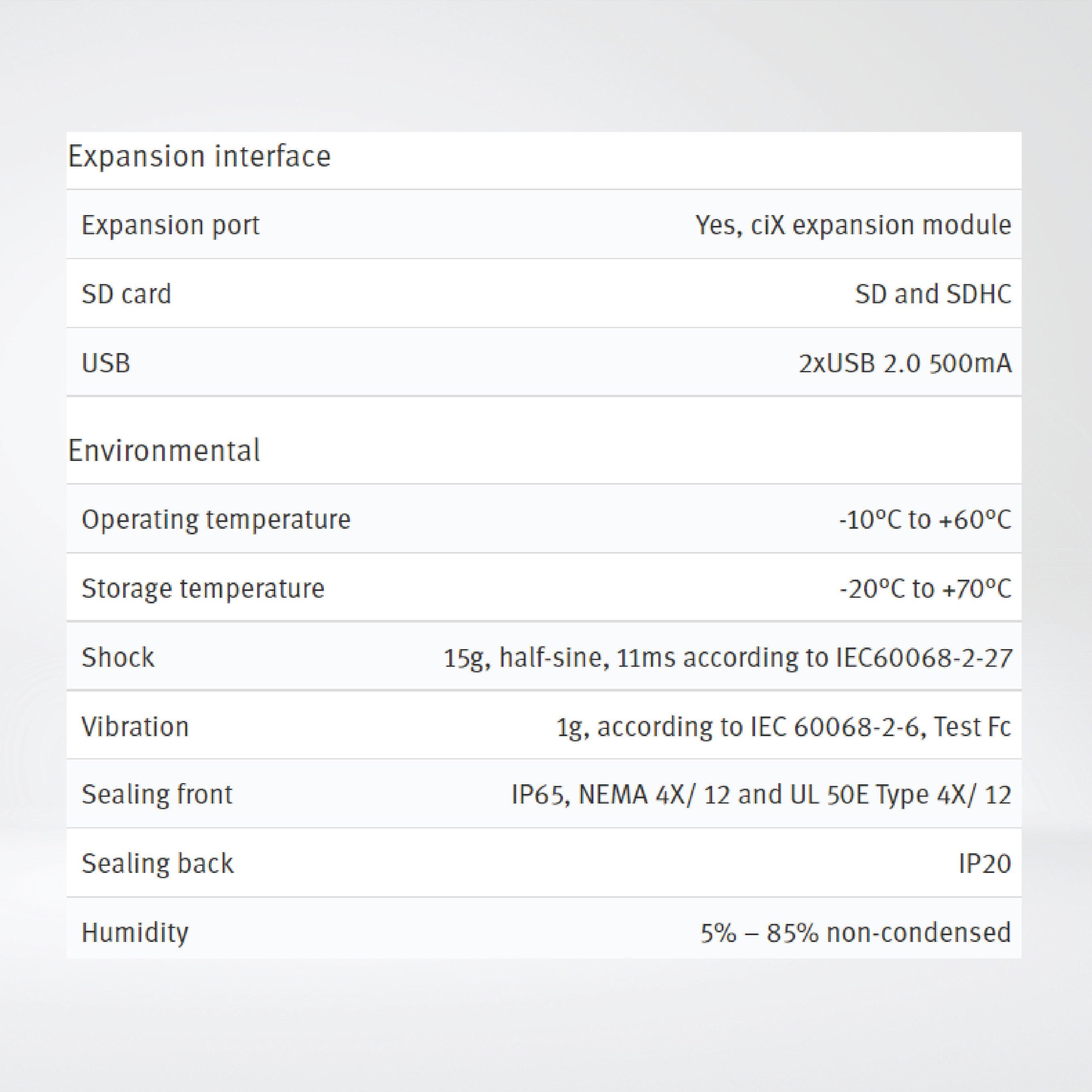 X2 control 15 15'' HMI with iX runtime and CODESYS soft control - Riverplus