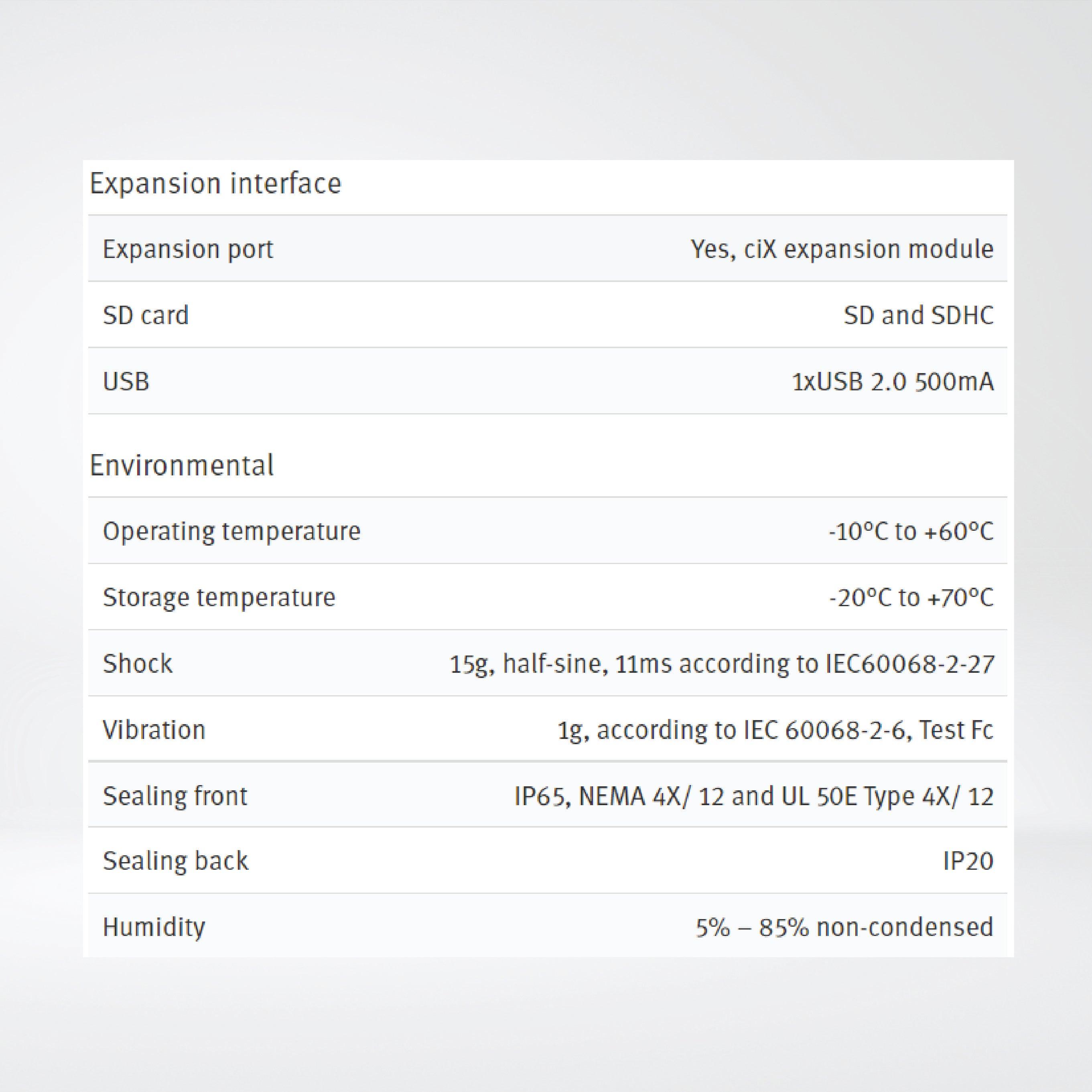 X2 control 4 4'' HMI with iX runtime and CODESYS soft control - Riverplus