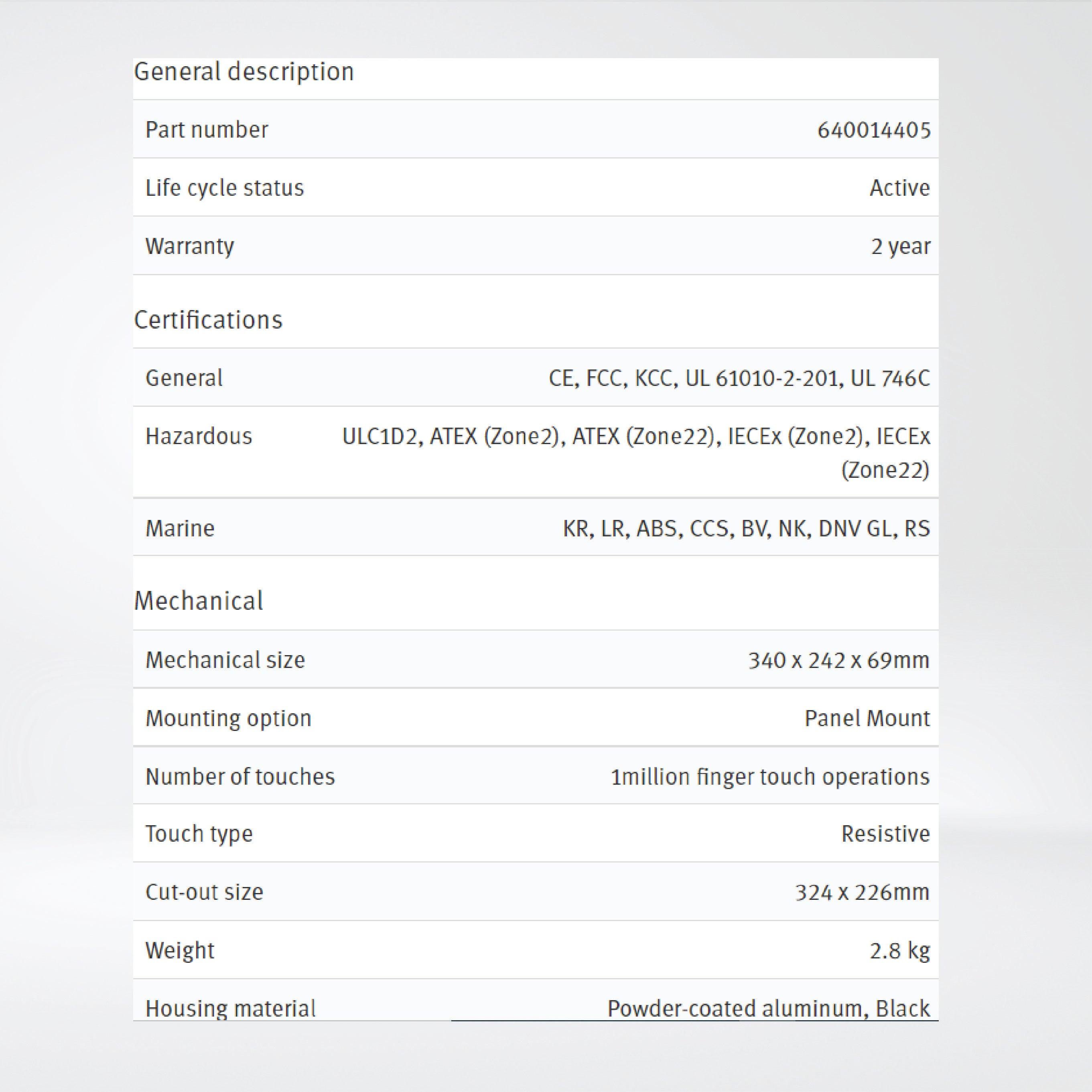X2 extreme 12 HP 12'' Rugged HMI with iX runtime - Riverplus
