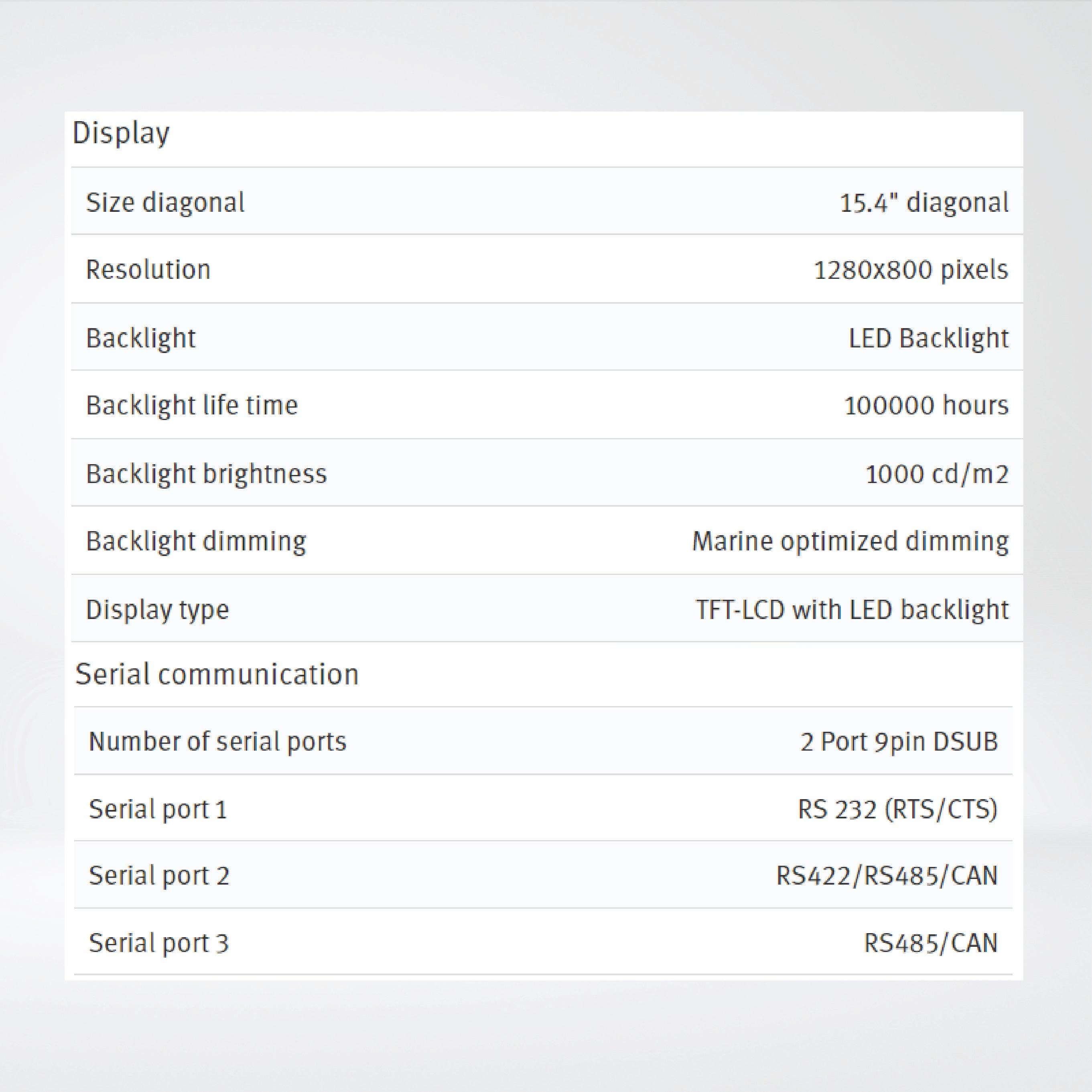 X2 extreme 15 HP 15'' Rugged HMI with iX runtime - Riverplus