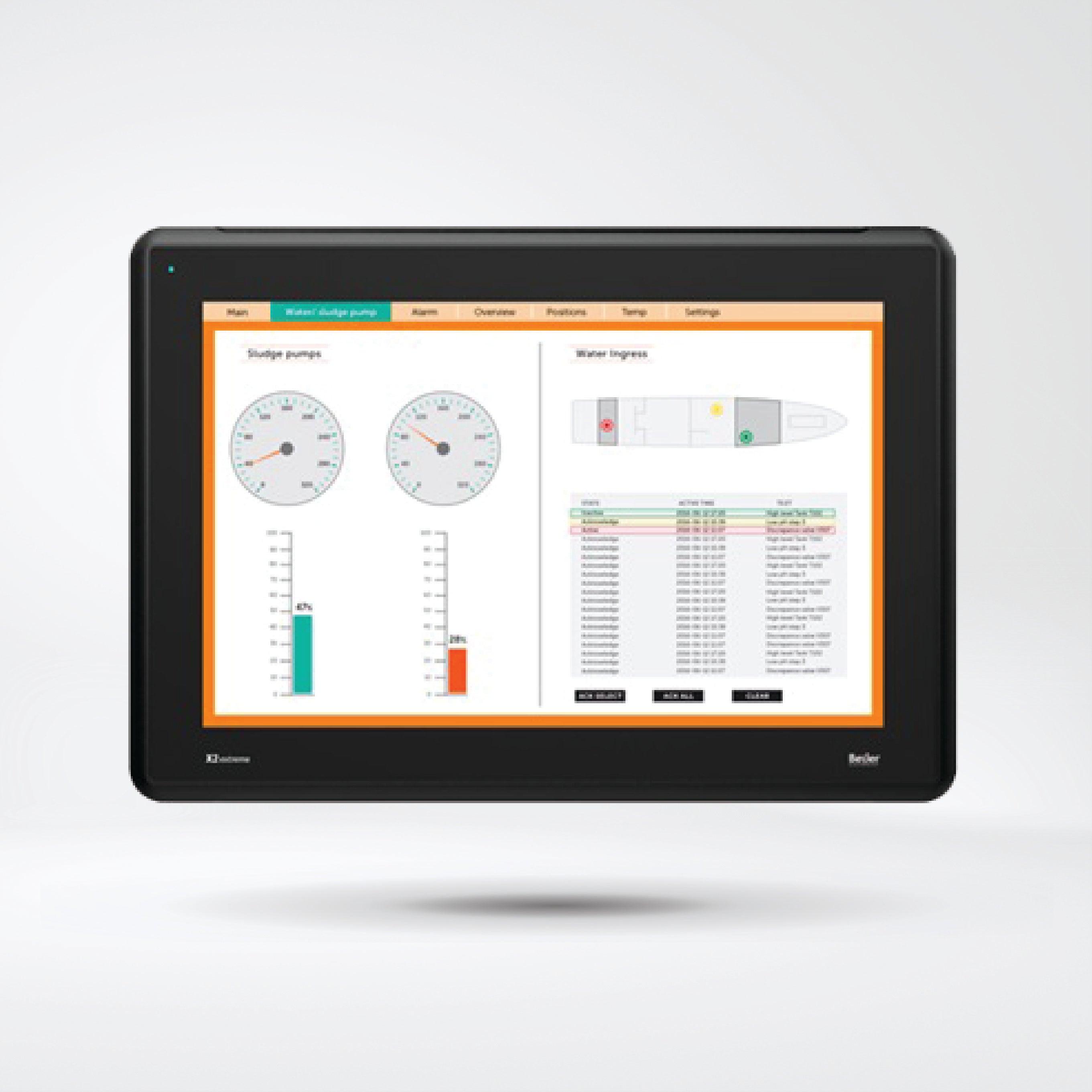 X2 extreme 15 SL HP 15'' Rugged sealed HMI with iX runtime - Riverplus