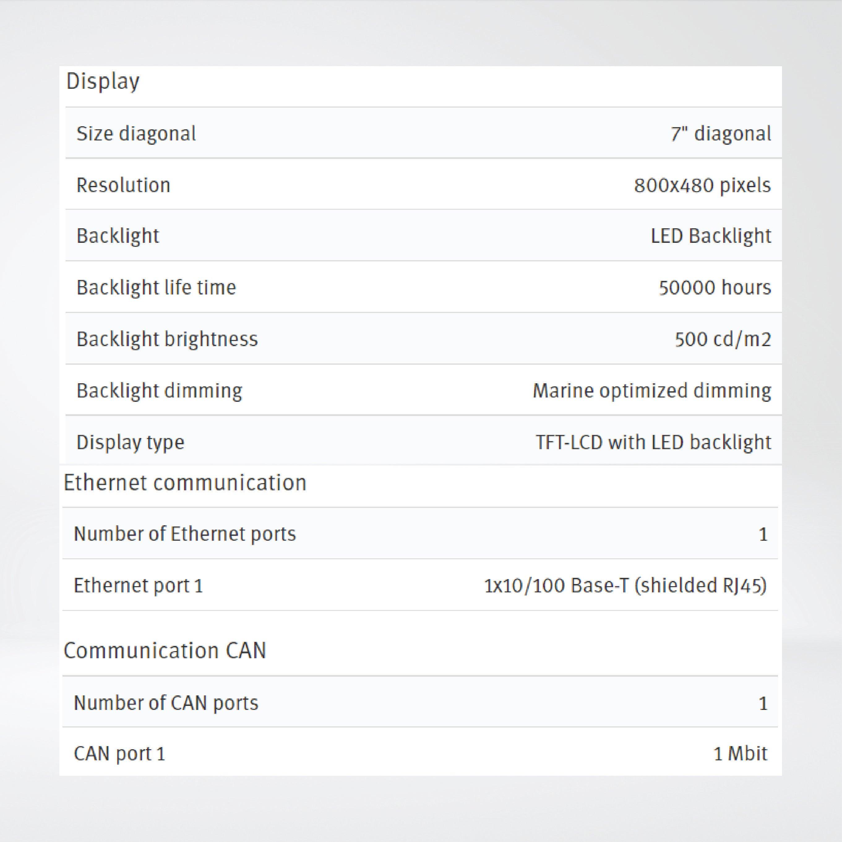 X2 extreme 7 7'' Rugged HMI with iX runtime - Riverplus