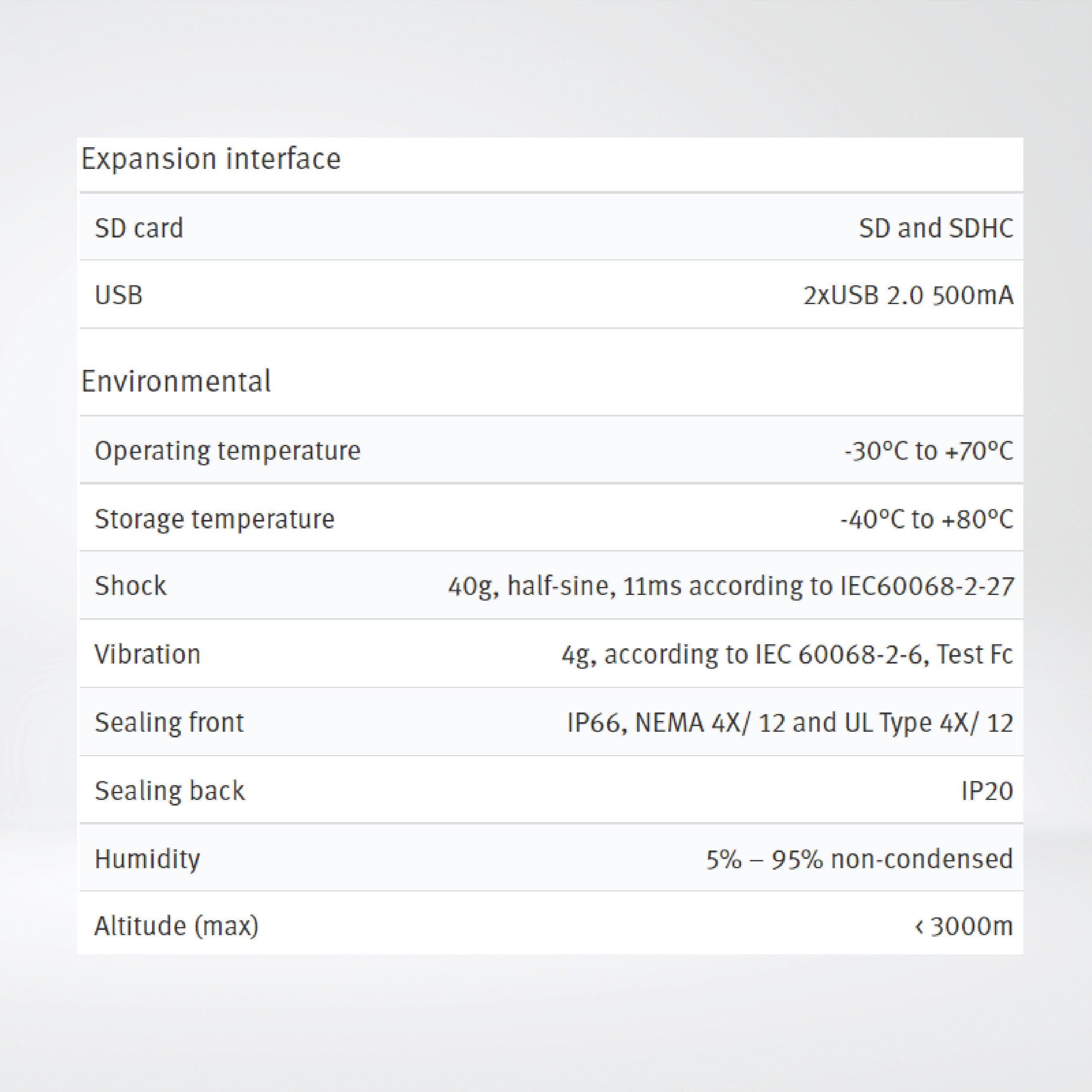 X2 extreme 7 7'' Rugged HMI with iX runtime - Riverplus