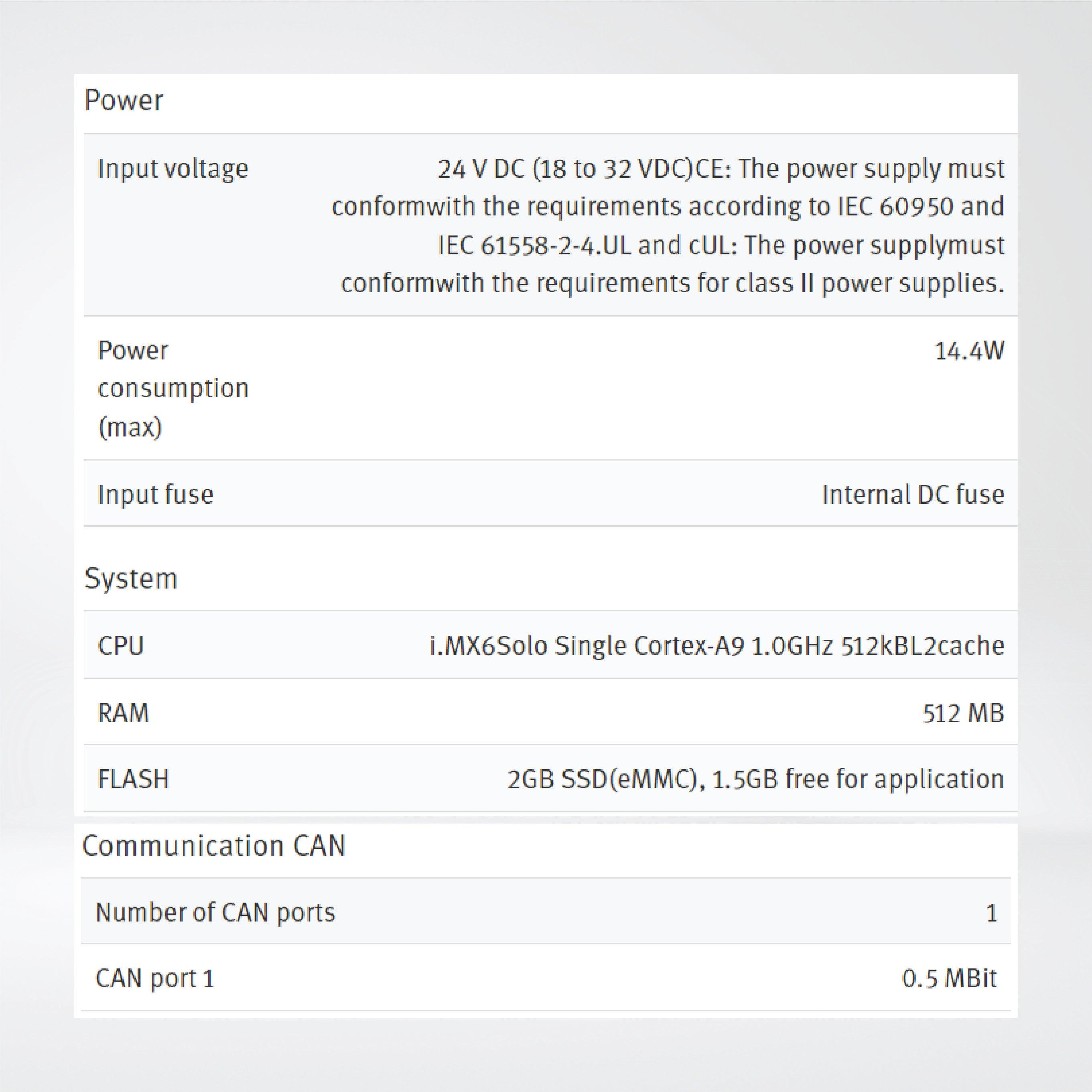 X2 marine 7 7'' HMI with iX runtime - Riverplus