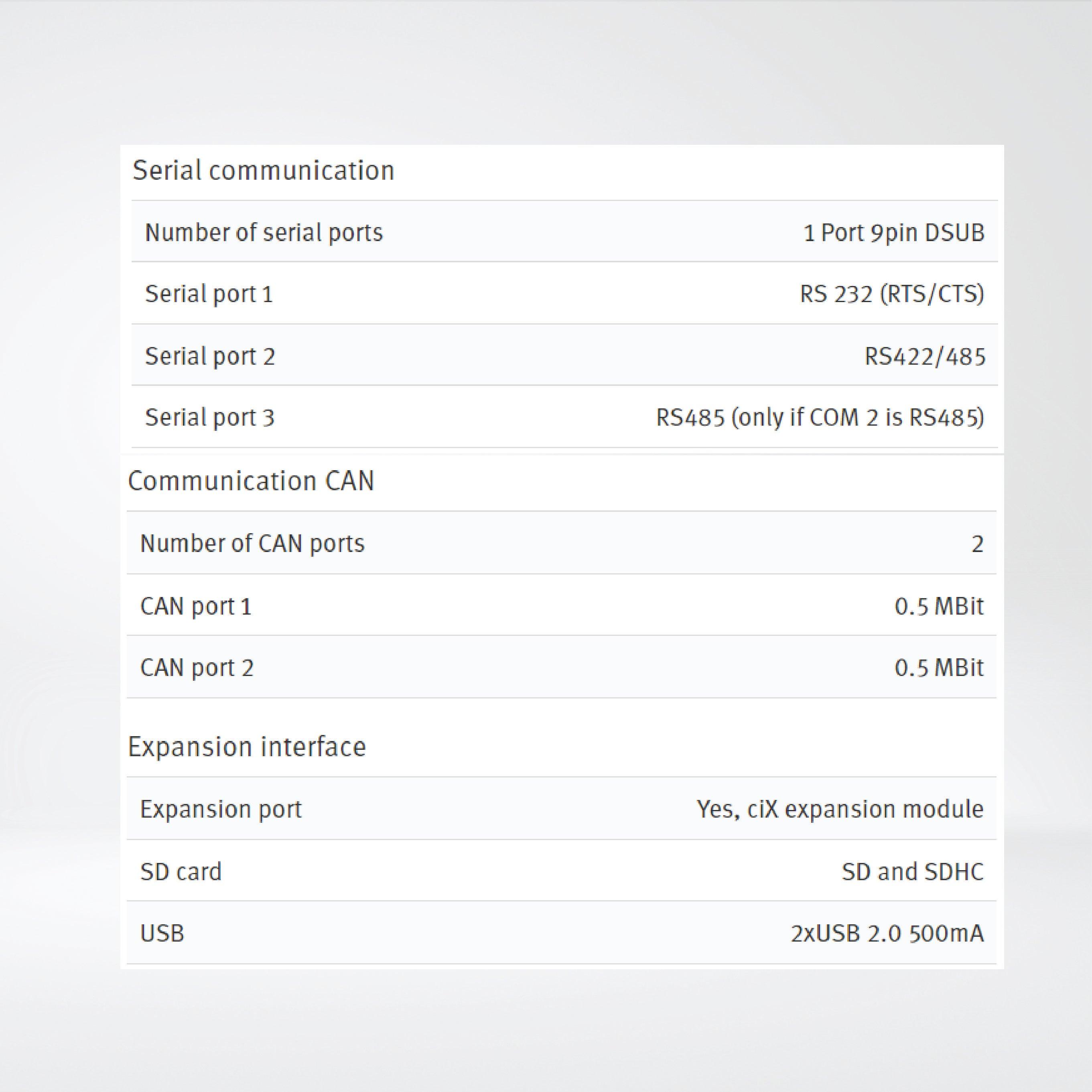X2 marine 7 HB 7'' HMI with iX runtime - Riverplus