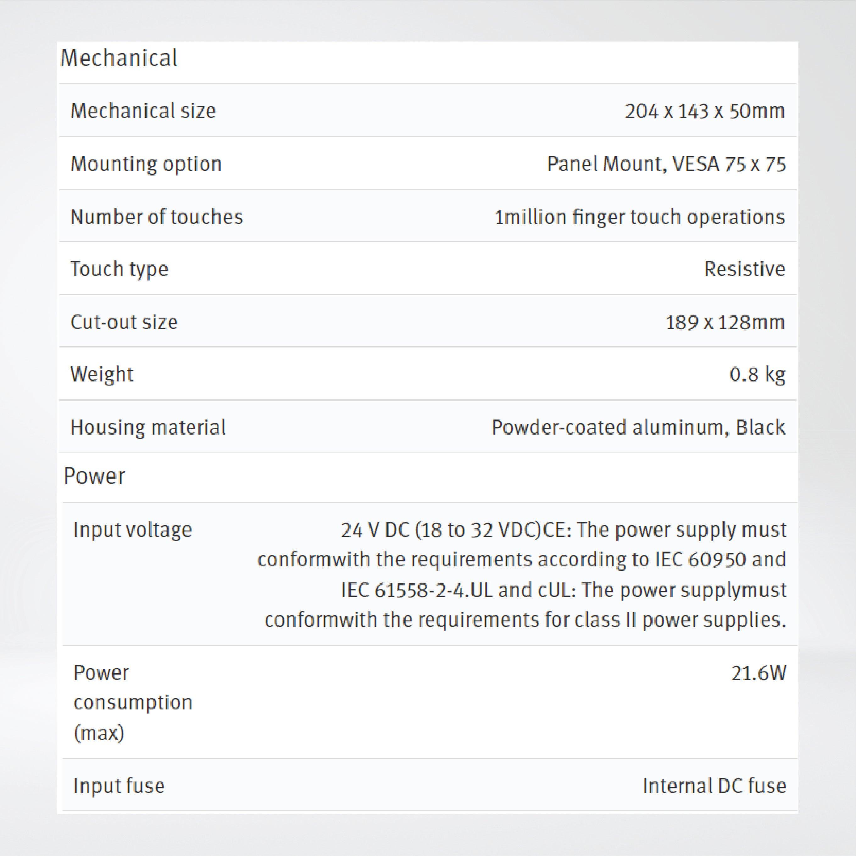 X2 marine 7 HB SC 7'' HMI with iX runtime - Riverplus