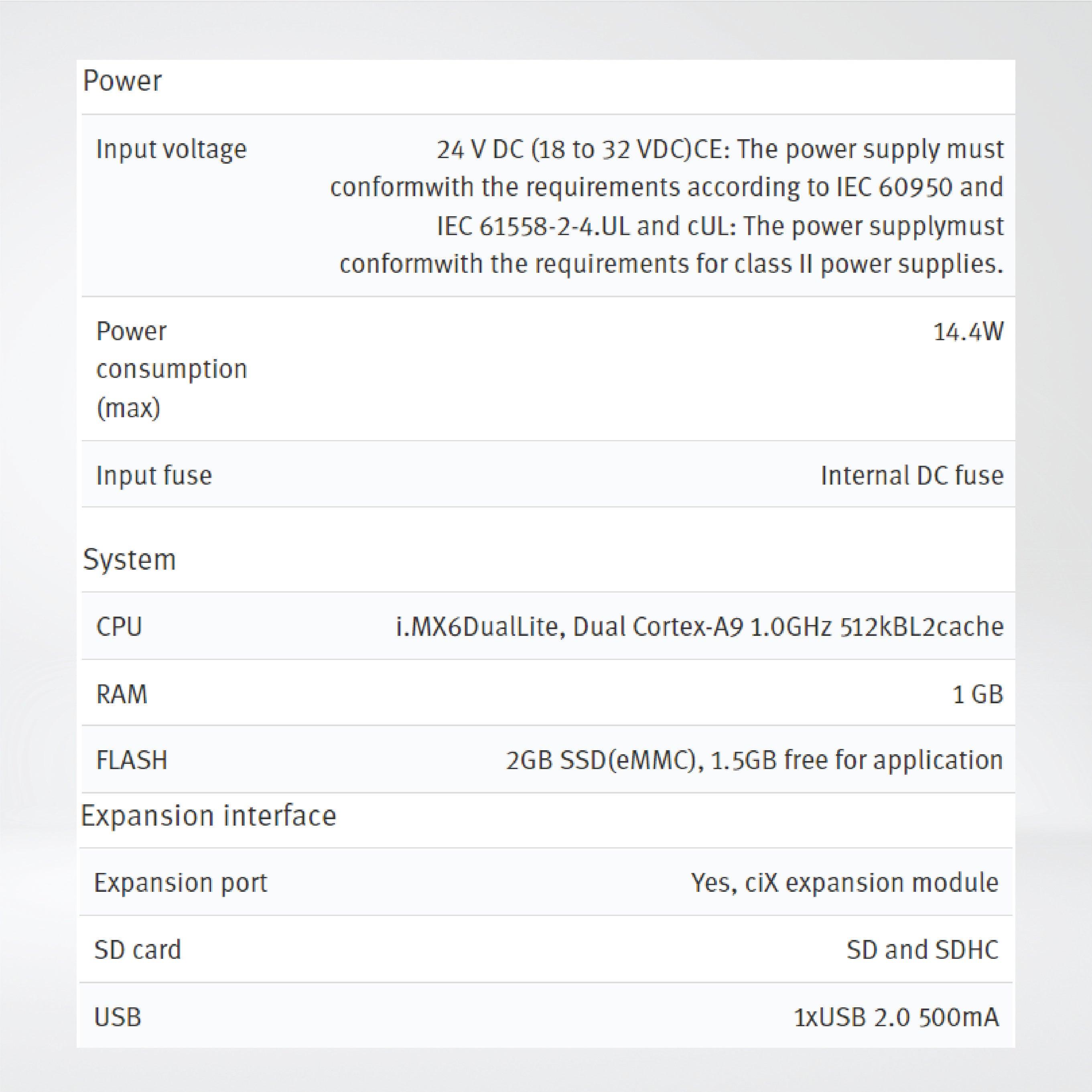 X2 marine 7 SC 7'' HMI with iX runtime - Riverplus