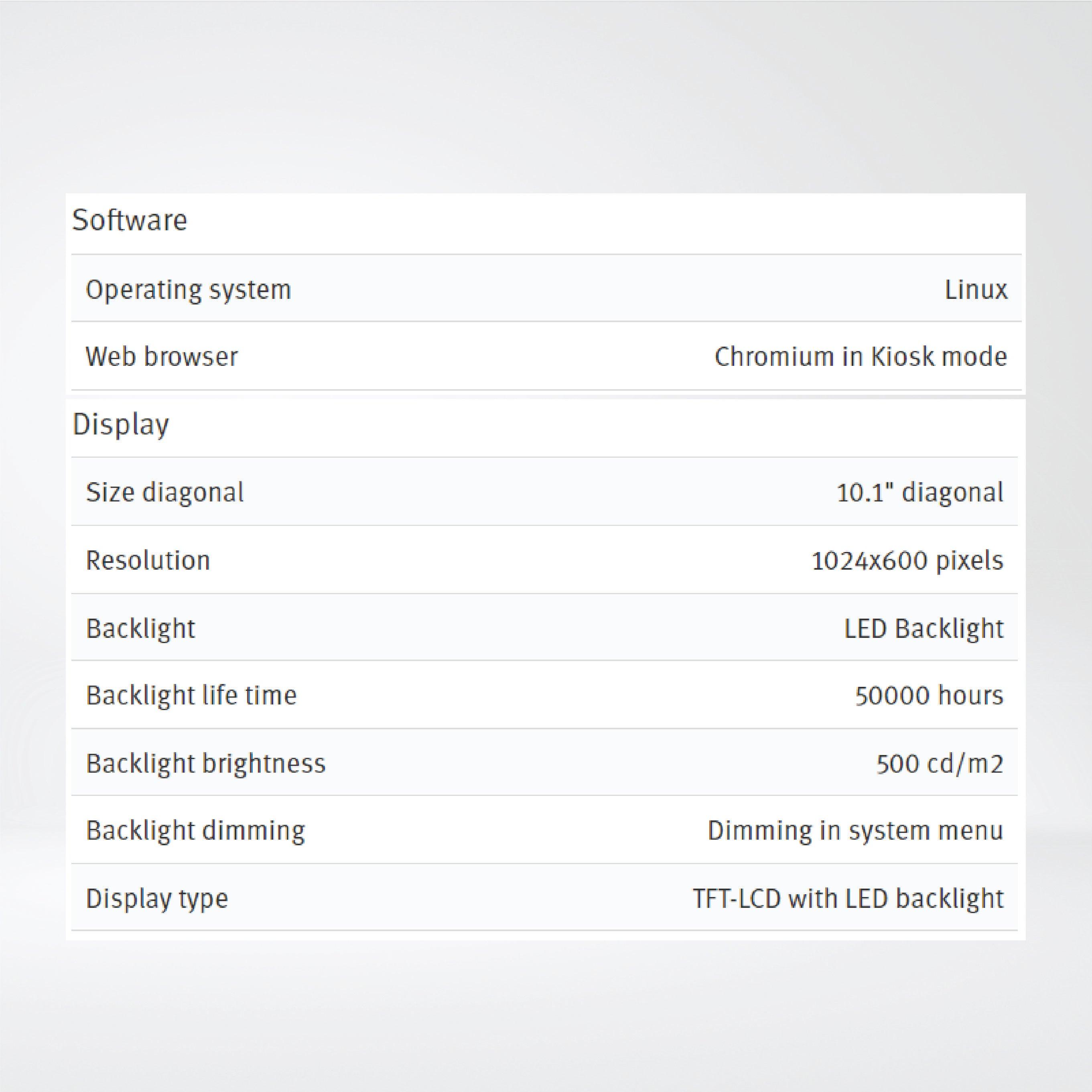 X2 pro 10 web 10'' web client HMI - Riverplus