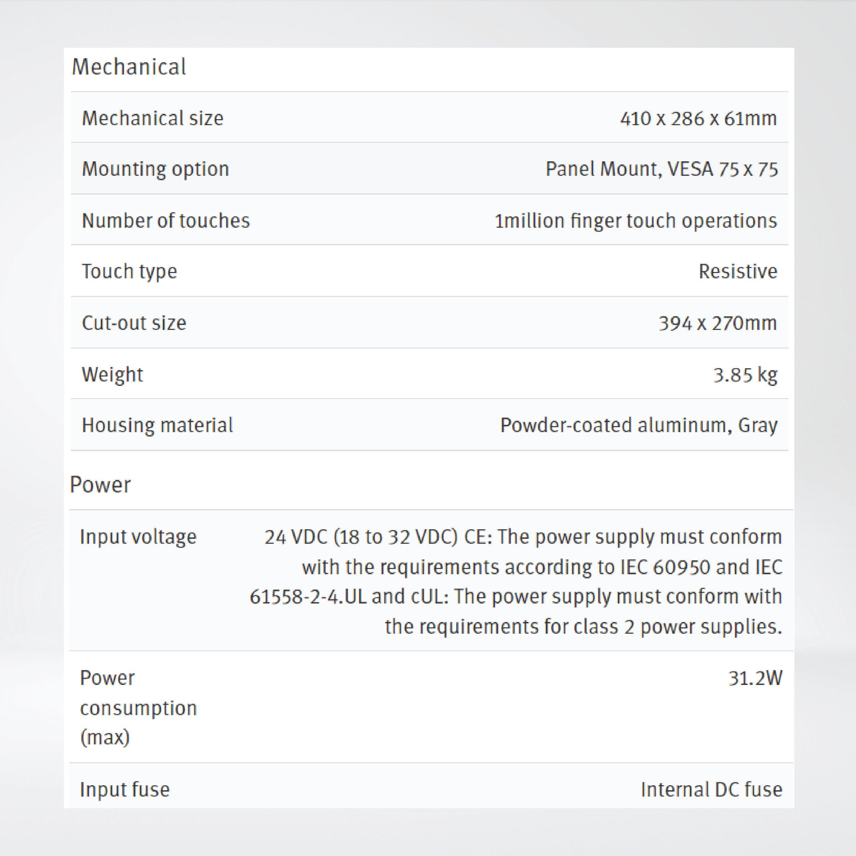 X2 pro 15 web 15'' web client HMI - Riverplus