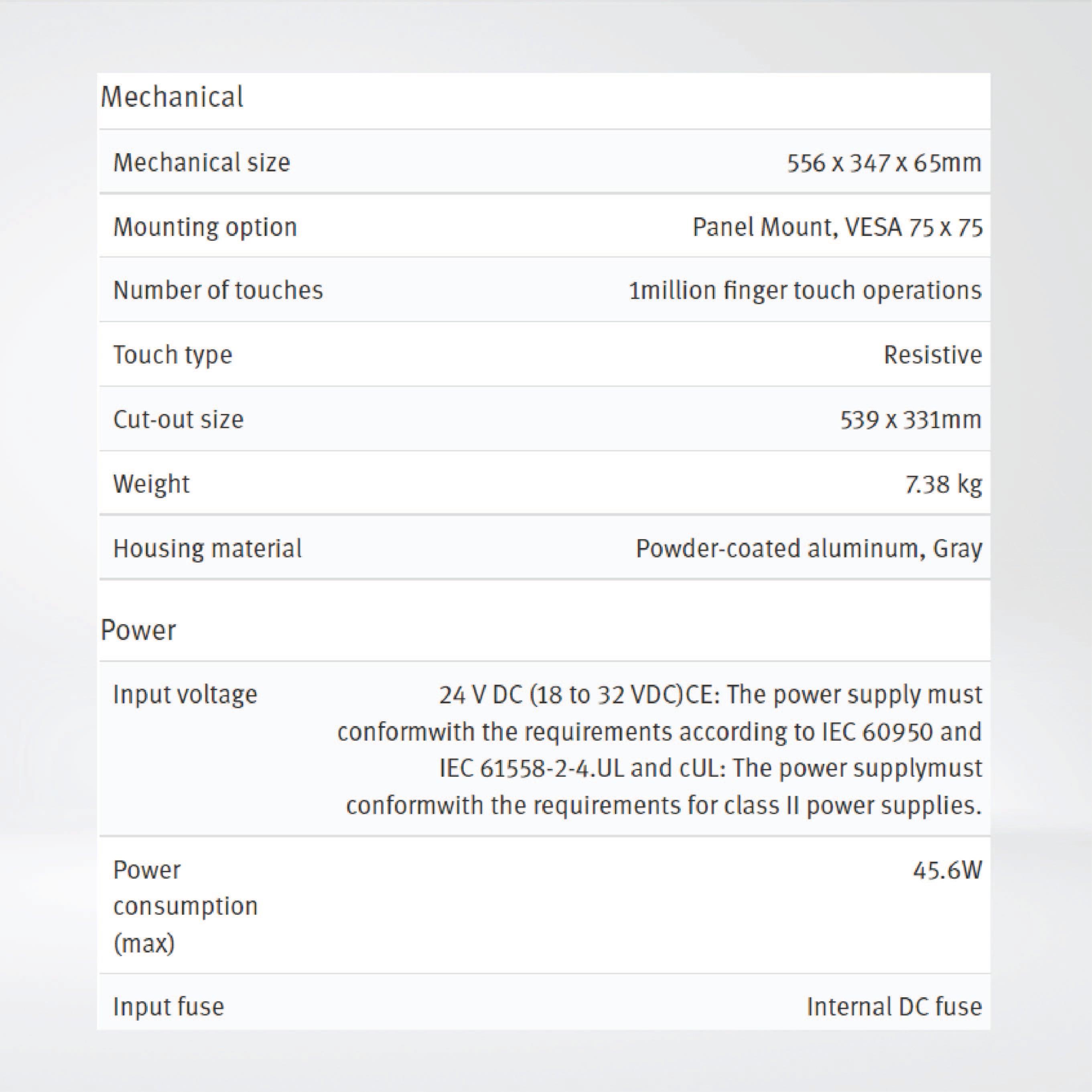 X2 pro 21 21'' HMI with iX runtime - Riverplus