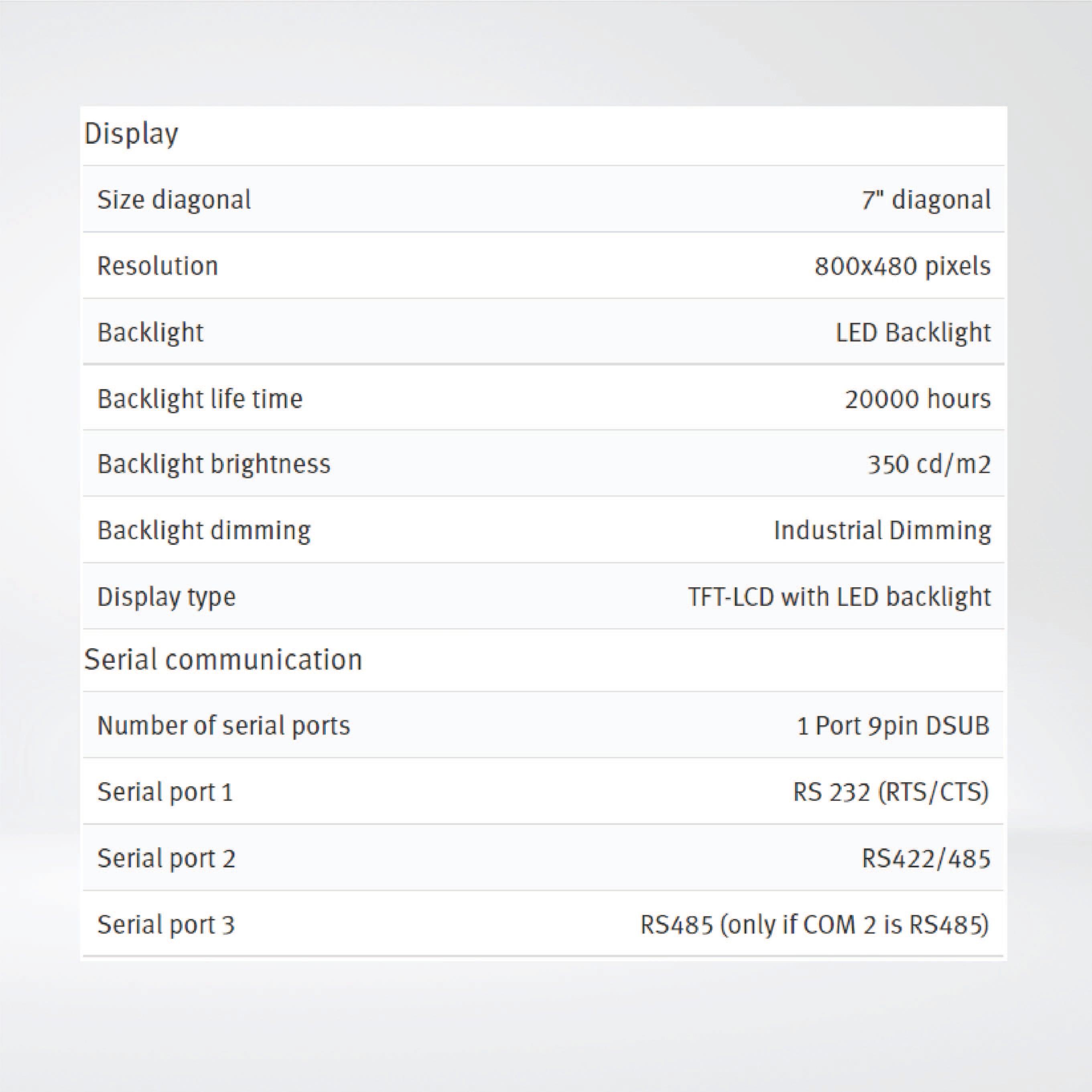 X2 pro 7 7'' HMI with iX runtime - Riverplus