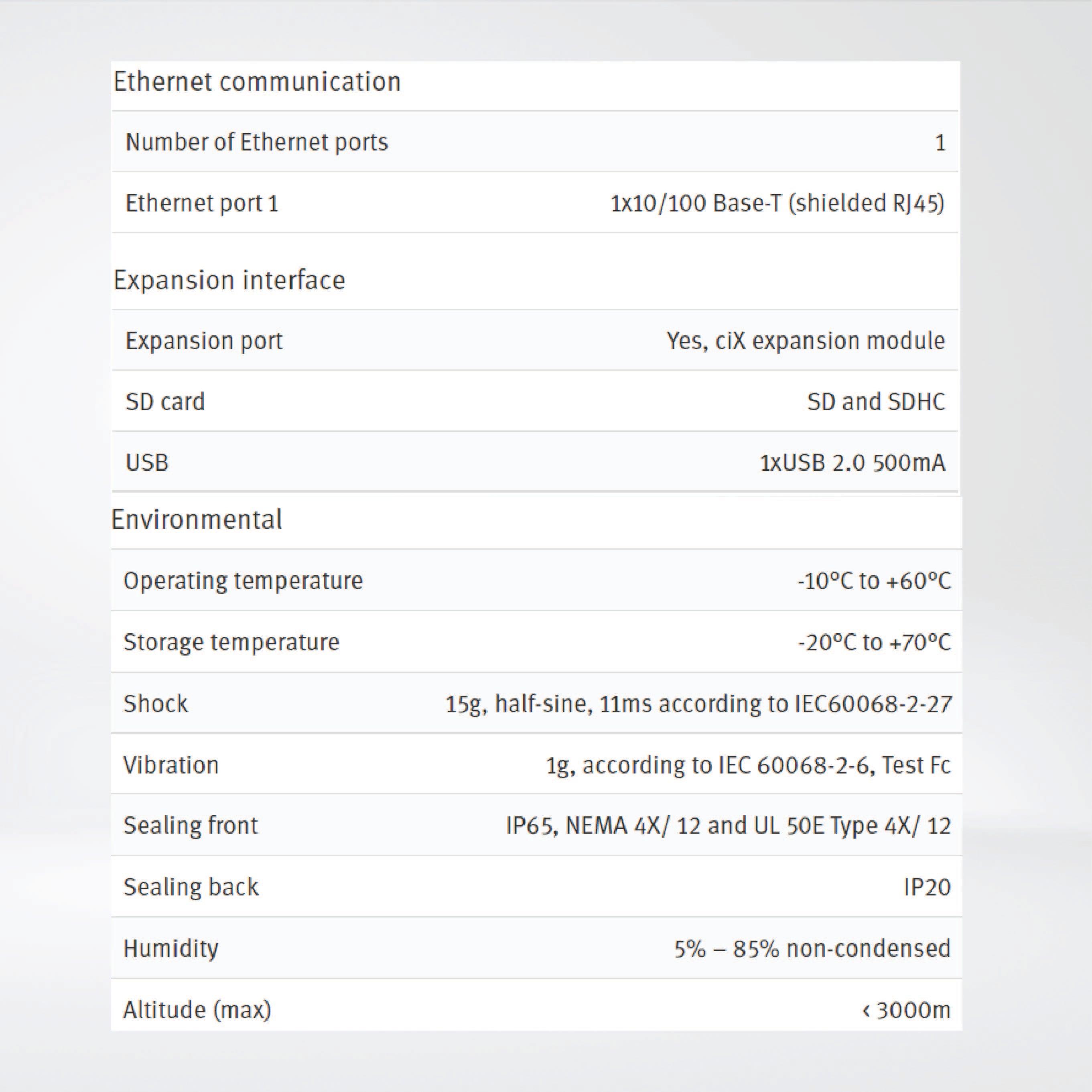 X2 pro 7 7'' HMI with iX runtime - Riverplus