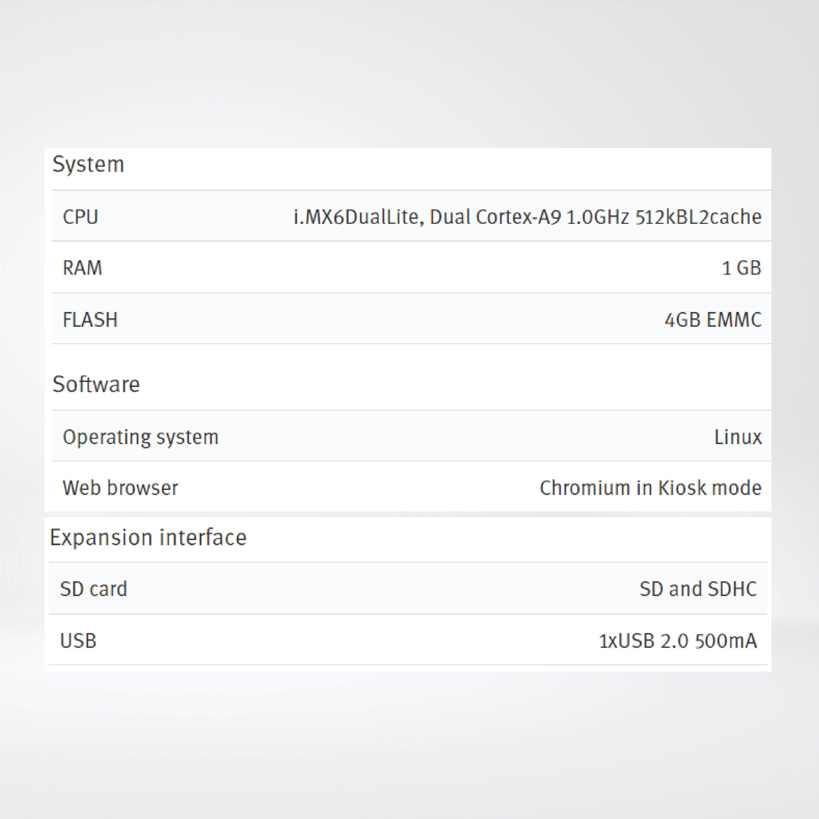 X2 pro 7 web 7'' web client HMI - Riverplus