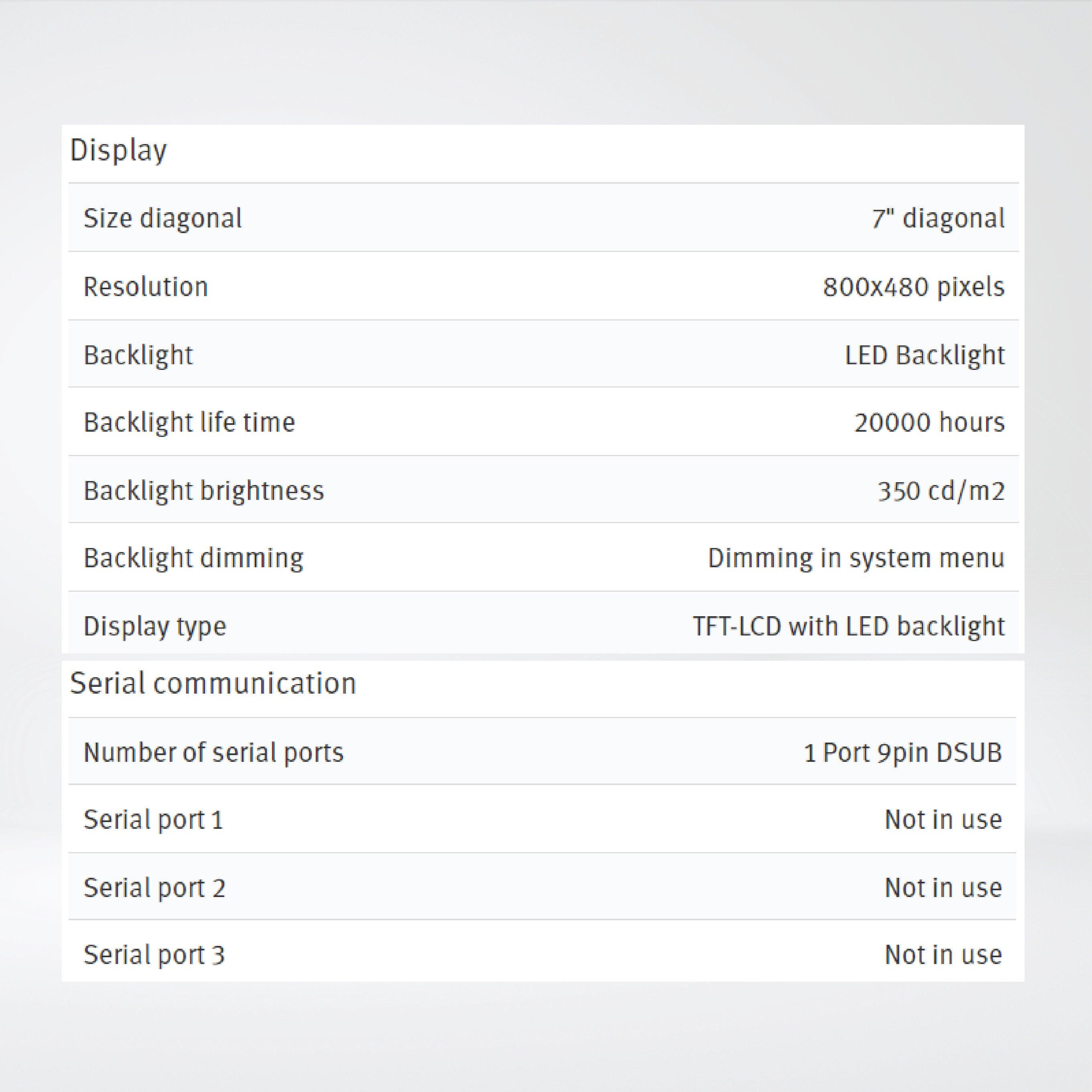 X2 pro 7 web 7'' web client HMI - Riverplus