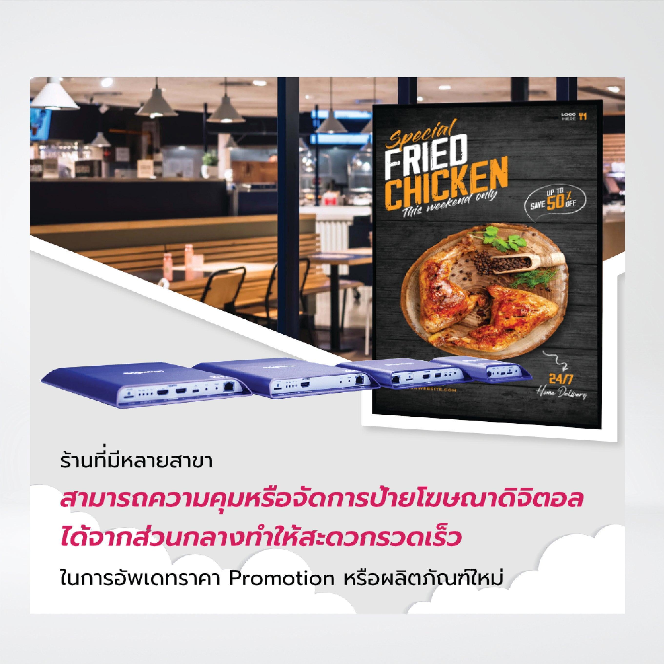 XD1034 - Expanded I/O Digital Signage Player + 64GB Micro SD - Riverplus