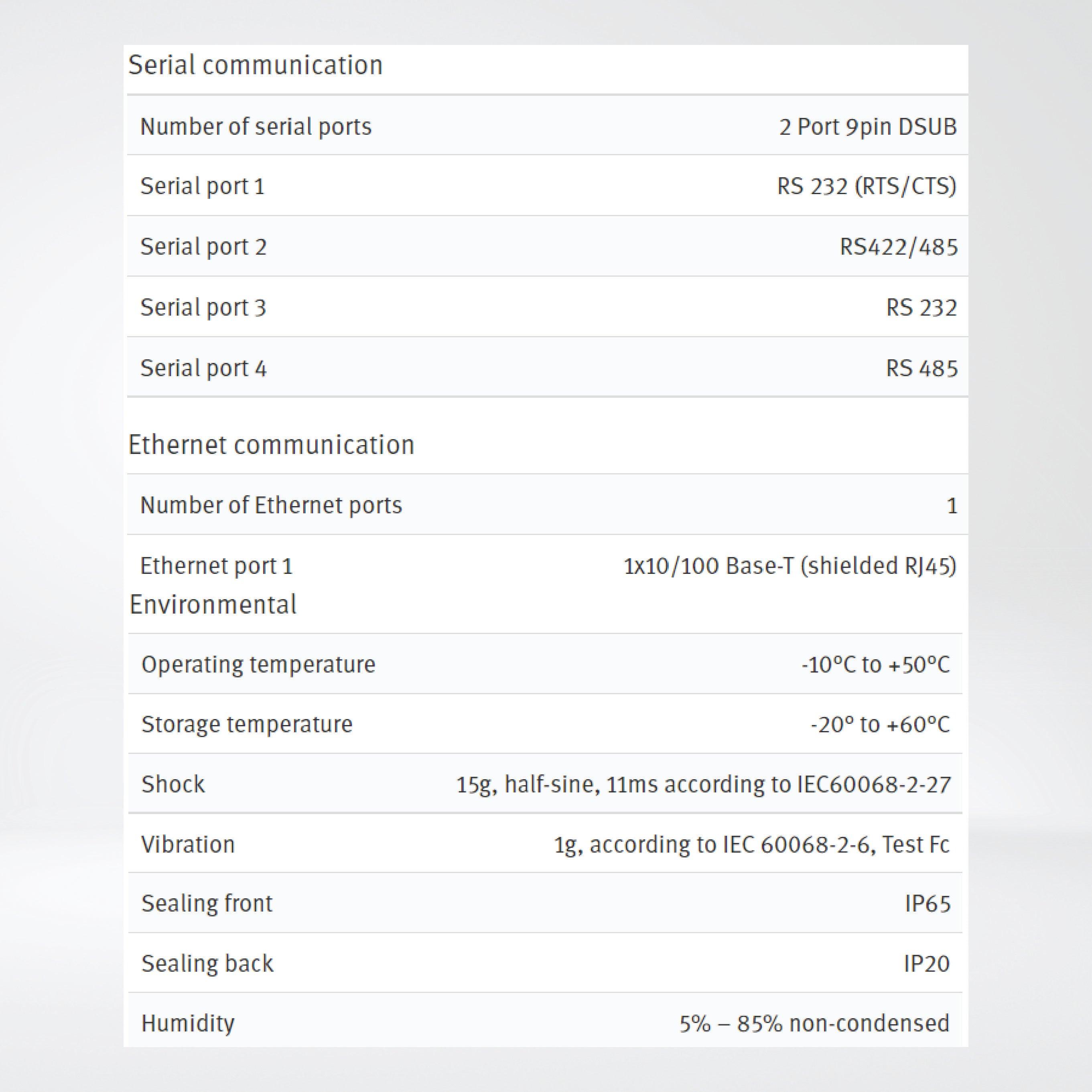 X2 base 7 - F2 I/O00A 7'' HMI with iX runtime and IOs - Riverplus