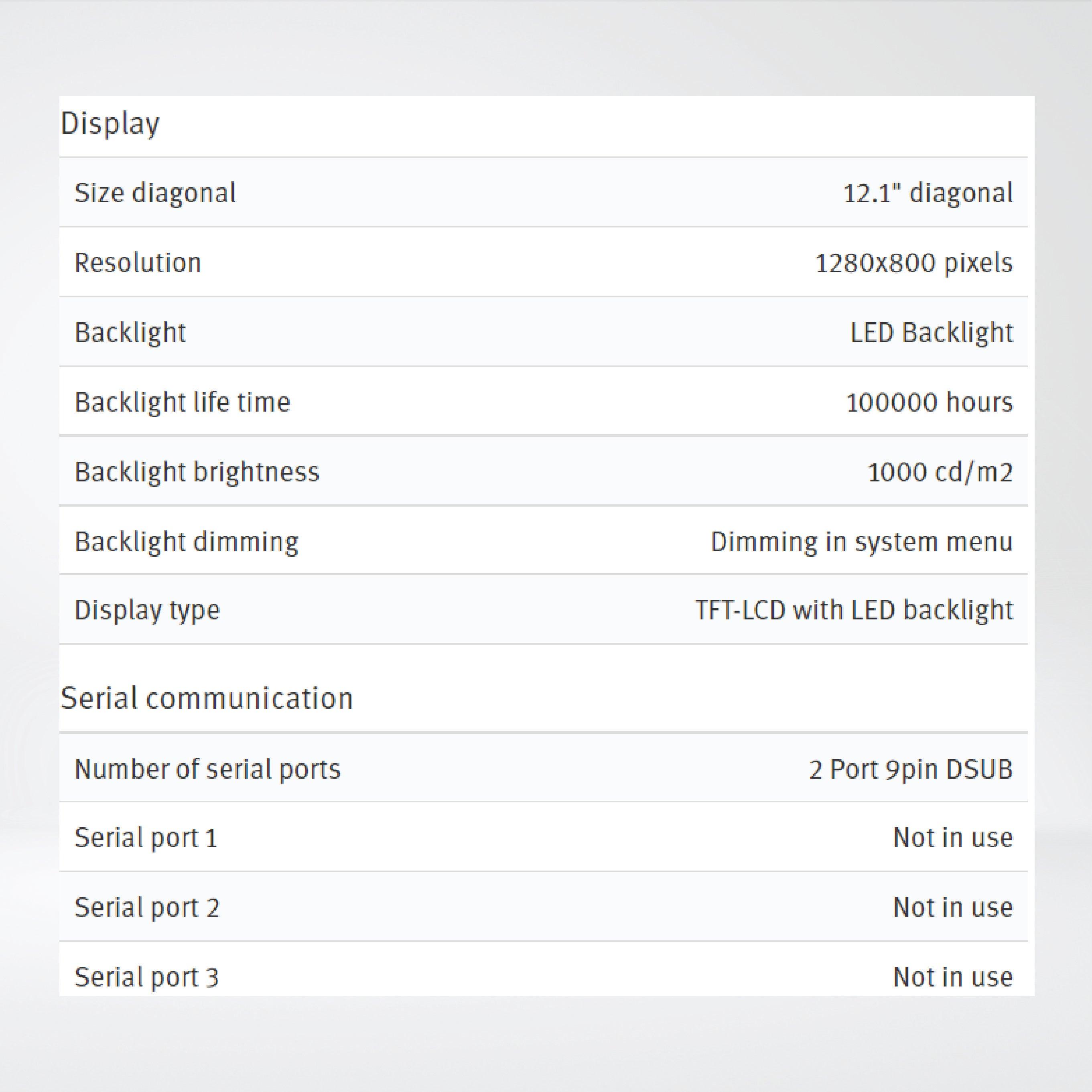 X2 extreme 12 HP web 12'' Rugged web client HMI - Riverplus