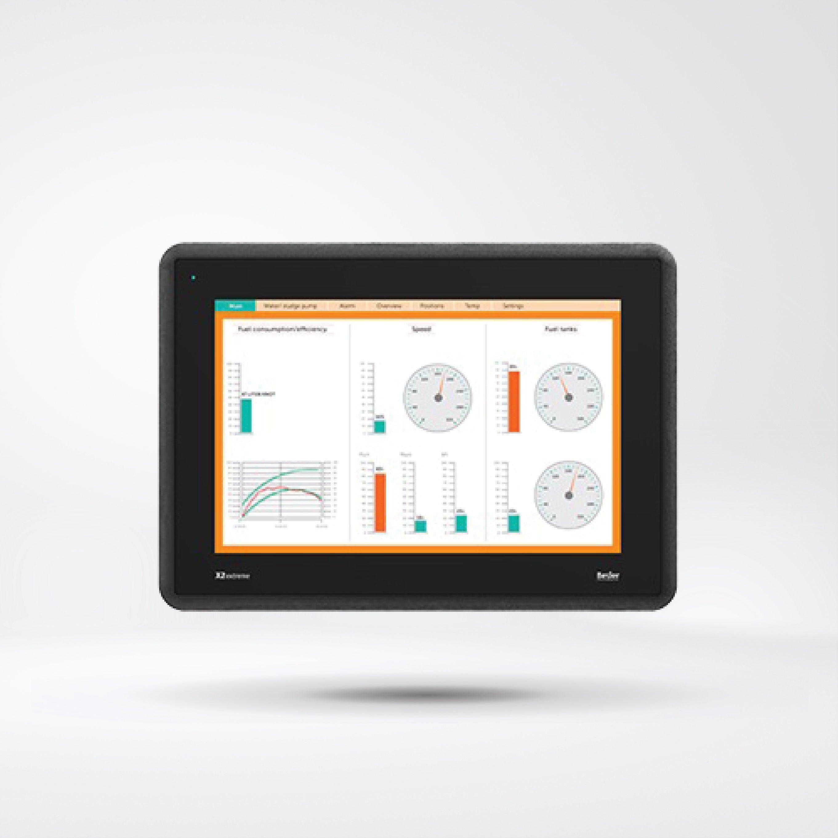 X2 extreme 12 SL HP SC 12'' Rugged sealed HMI with iX runtime/CODESYS - Riverplus