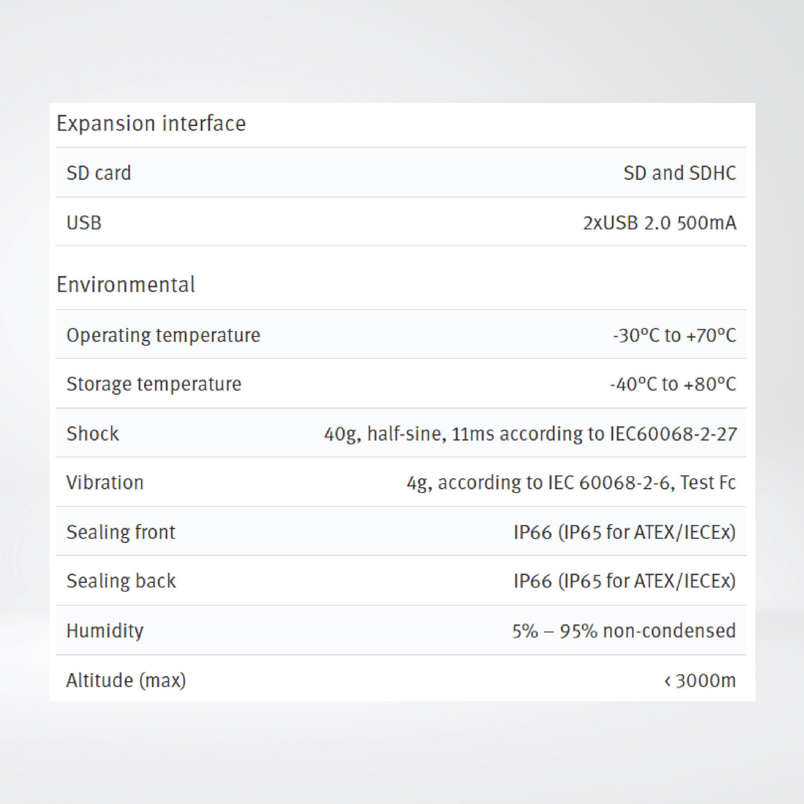 X2 extreme 12 SL HP SC 12'' Rugged sealed HMI with iX runtime/CODESYS - Riverplus