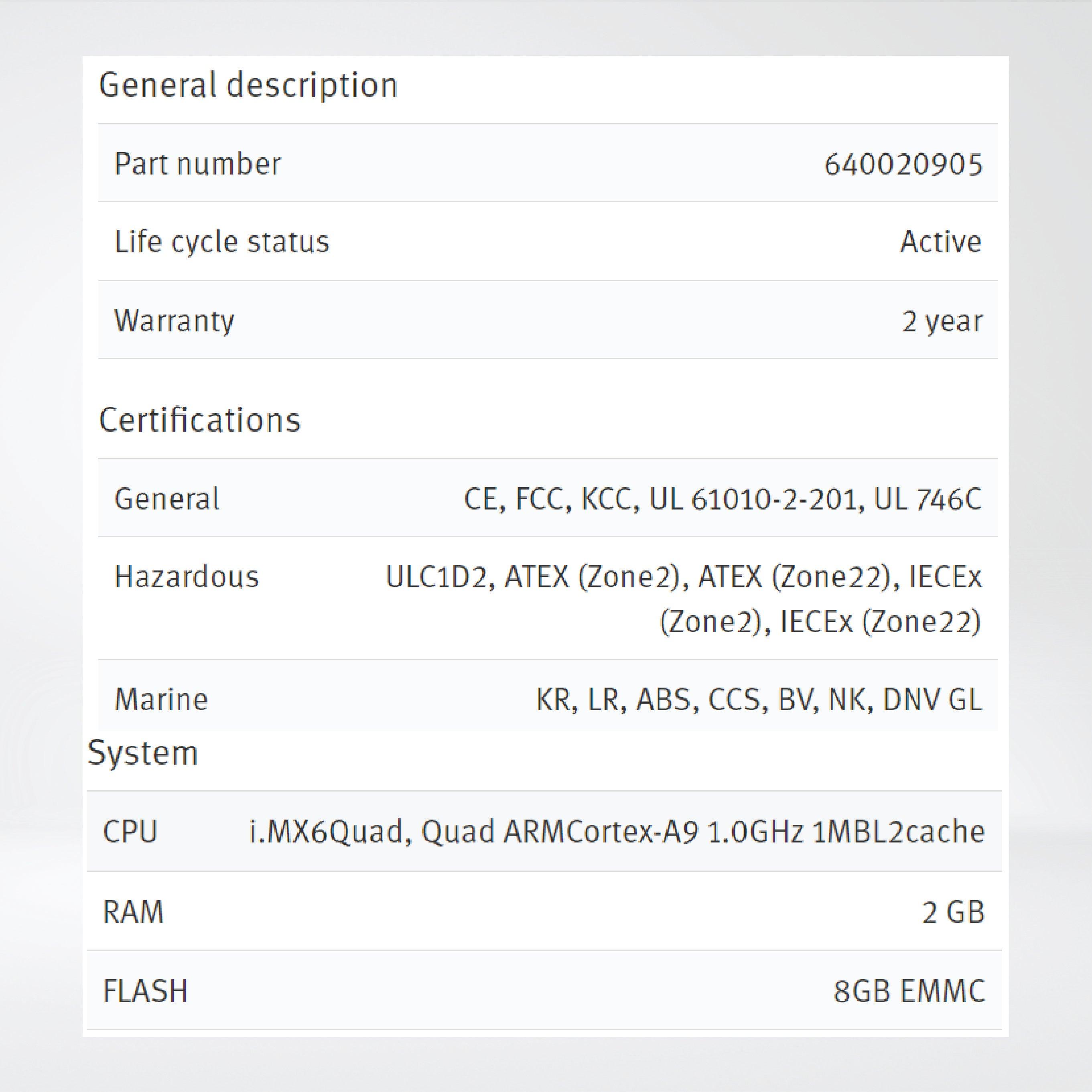 X2 extreme 15 HP web 15'' Rugged web client HMI - Riverplus