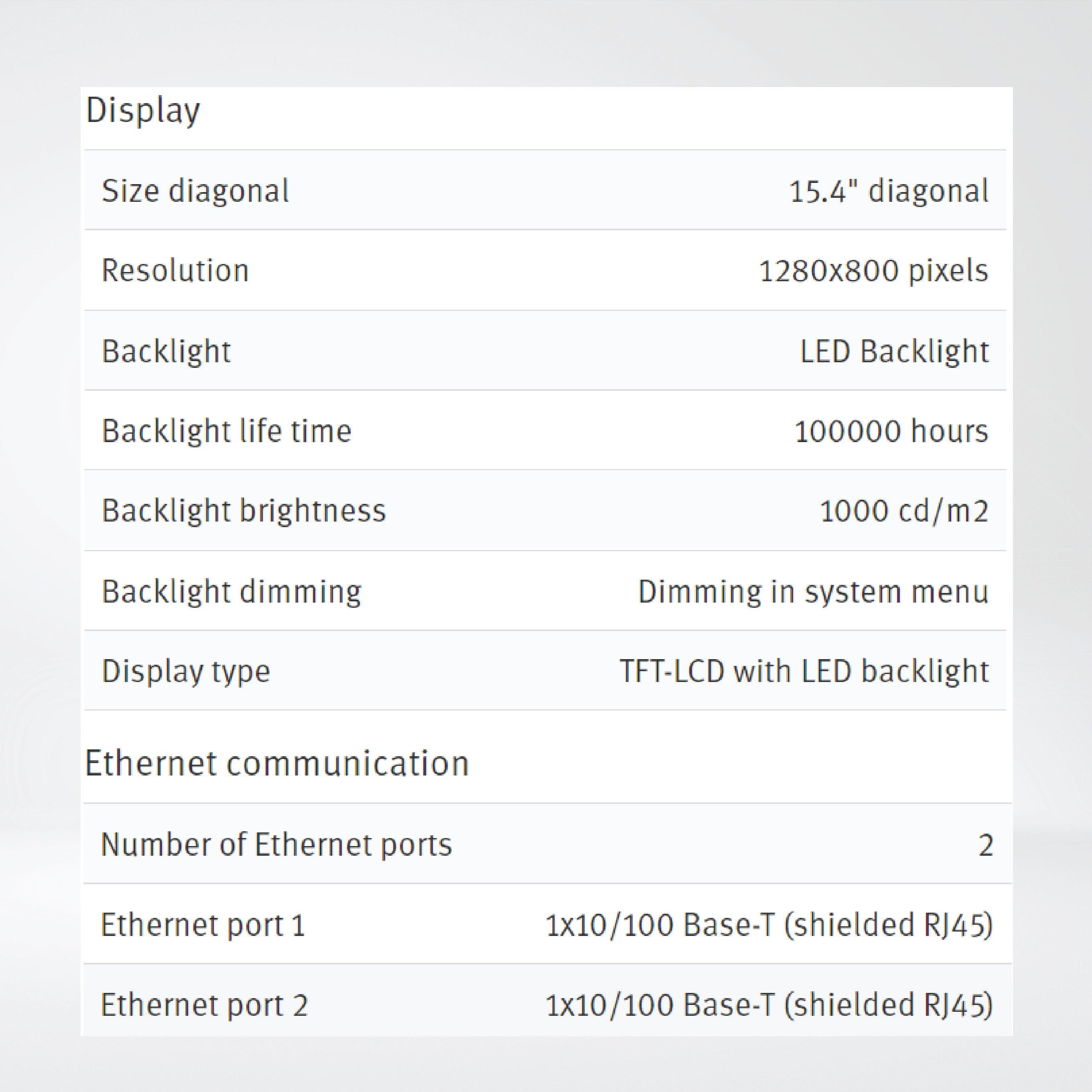 X2 extreme 15 HP web 15'' Rugged web client HMI - Riverplus