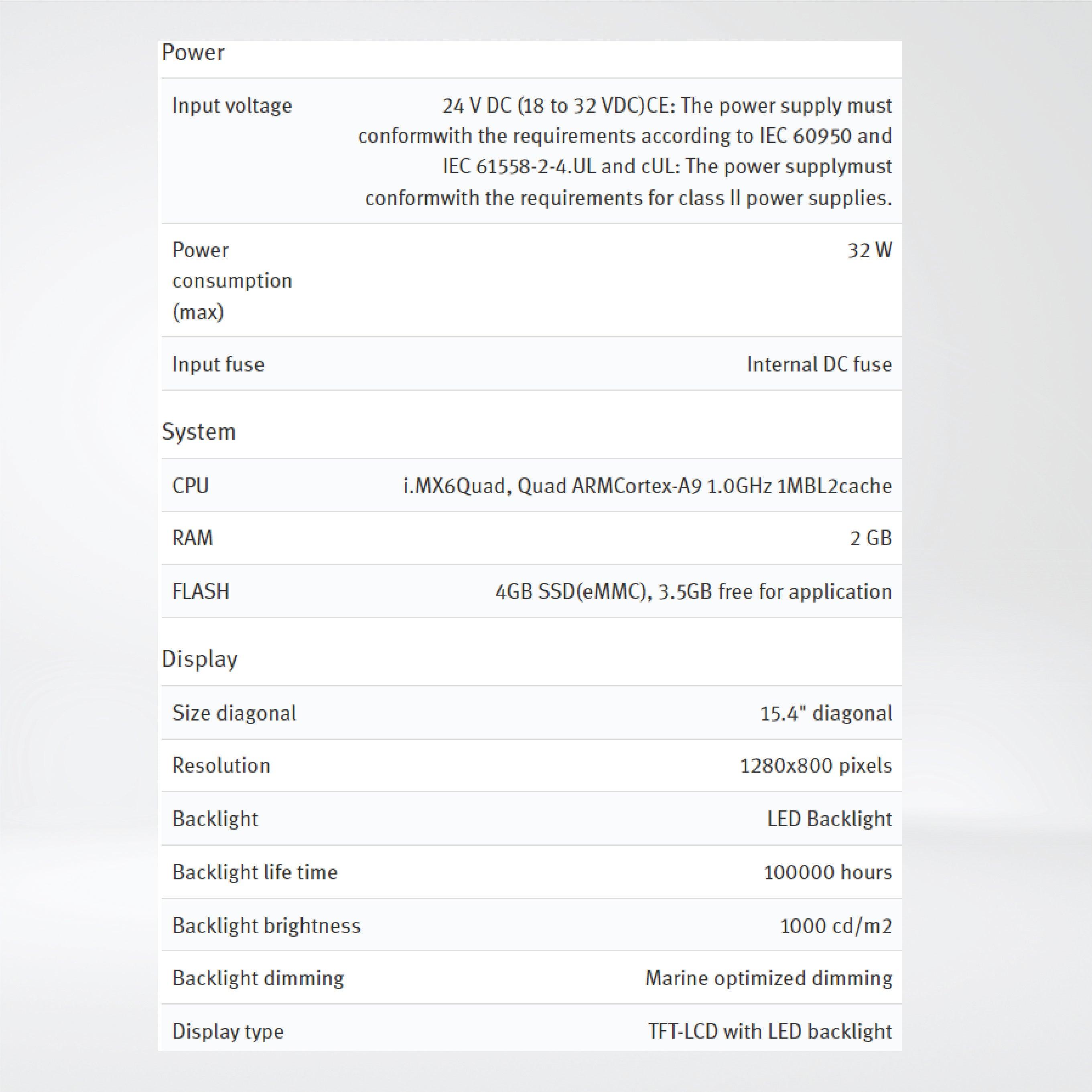 X2 extreme 15 SL HP SC 15'' Rugged sealed HMI with iX runtime/CODESYS - Riverplus