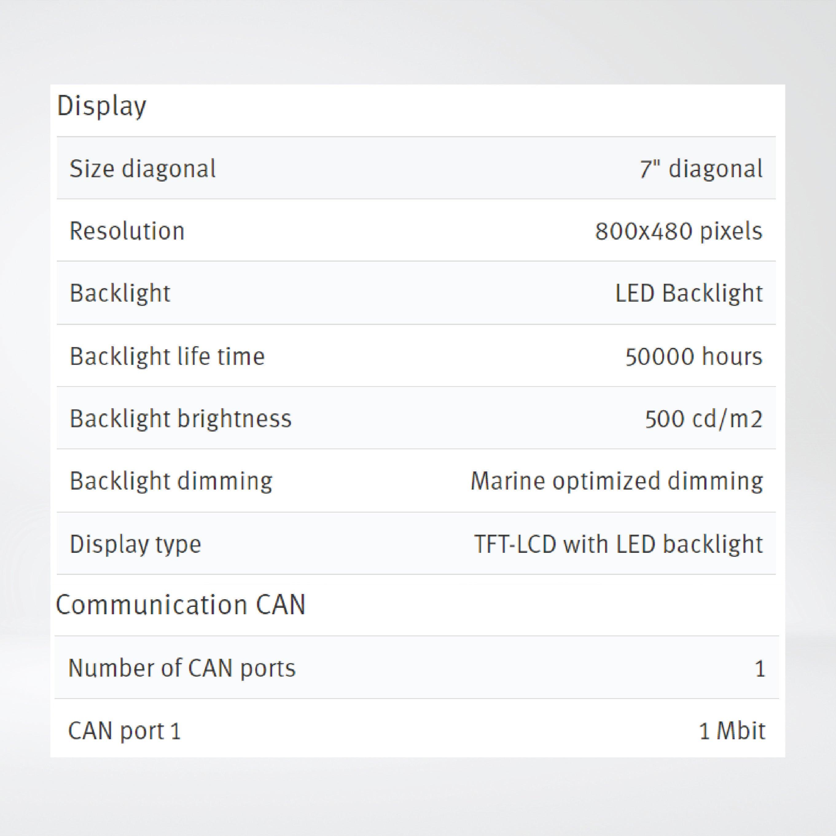 X2 extreme 7 12V 7'' Rugged HMI with iX runtime - Riverplus