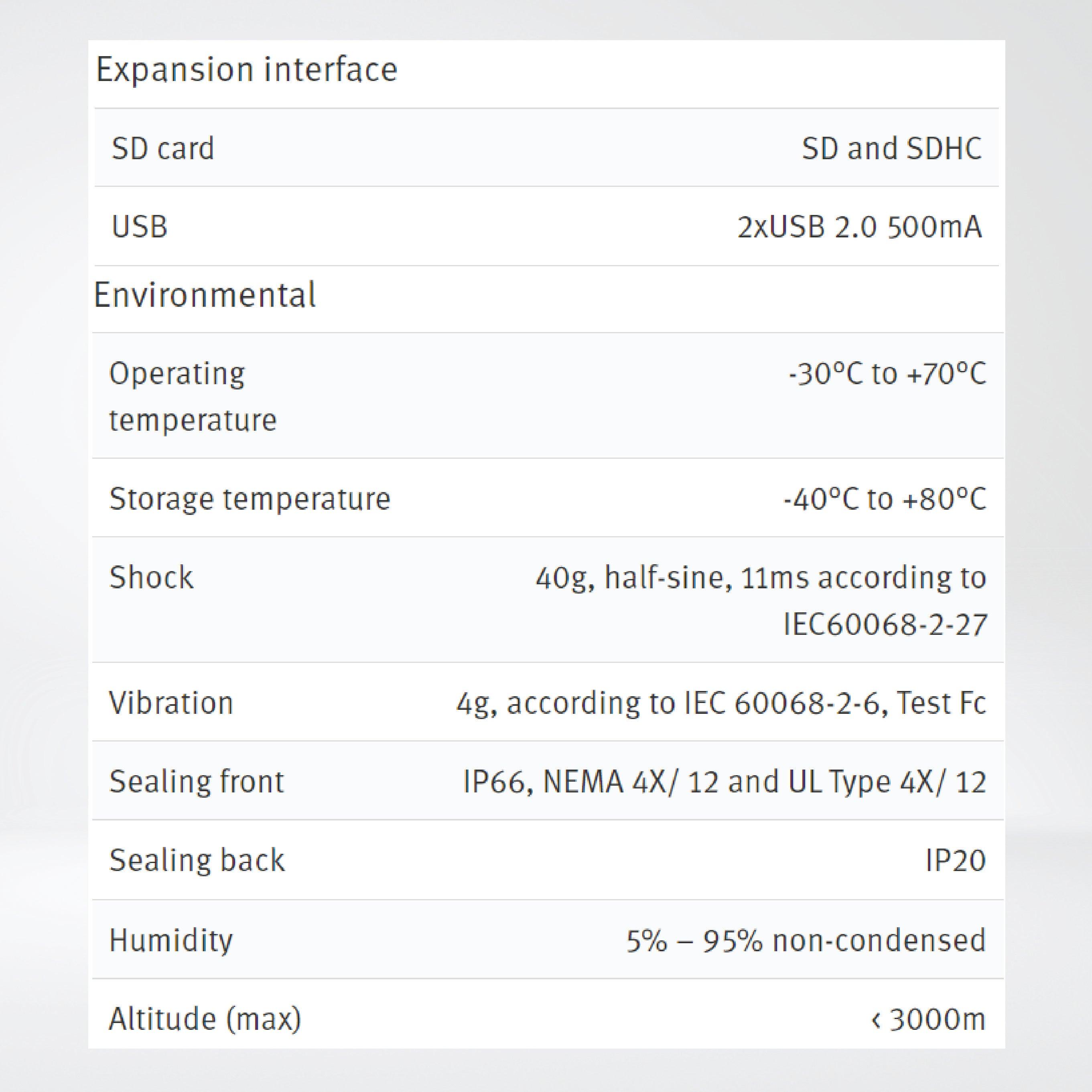 X2 extreme 7 12V 7'' Rugged HMI with iX runtime - Riverplus