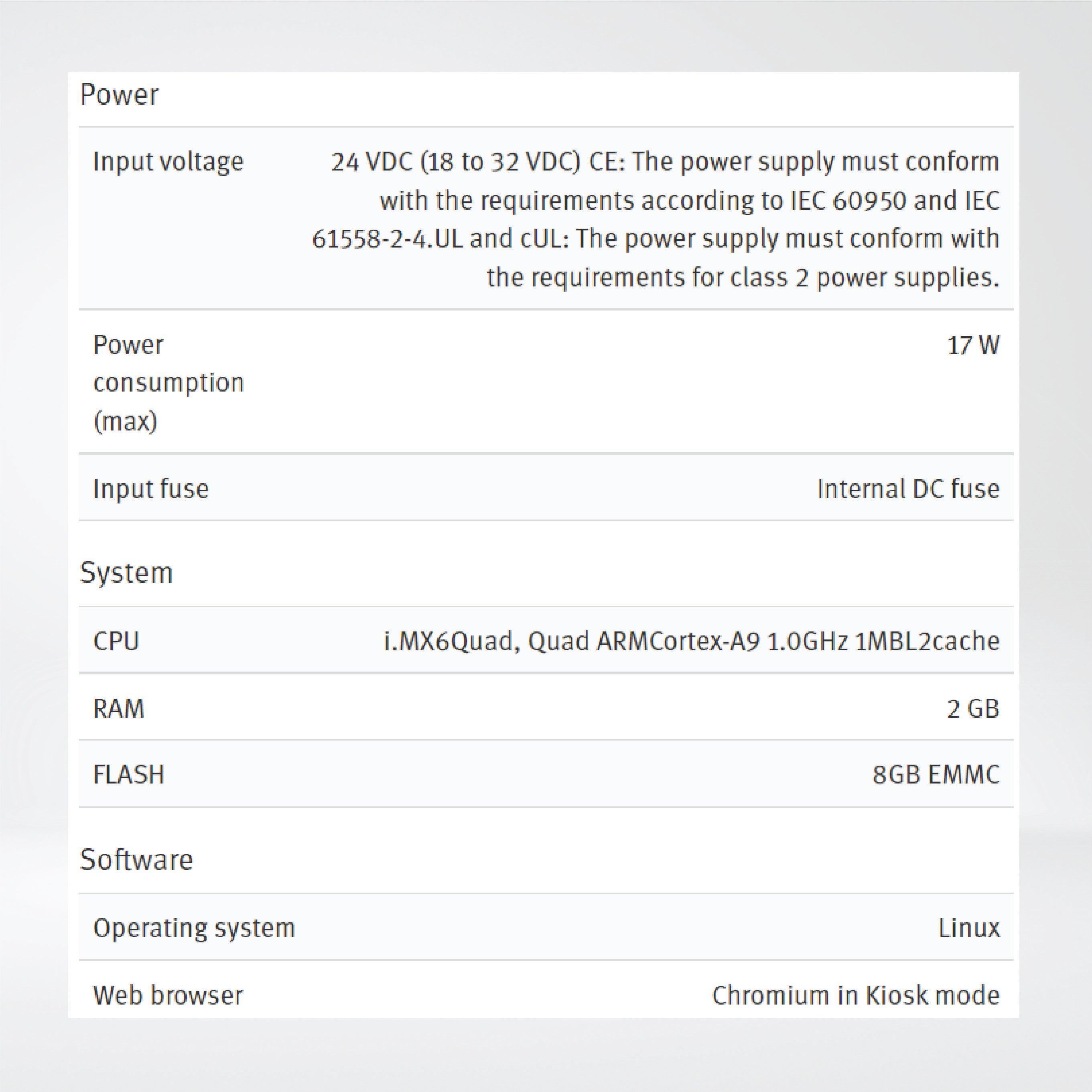 X2 extreme 7 HP web 7'' Rugged web client HMI - Riverplus
