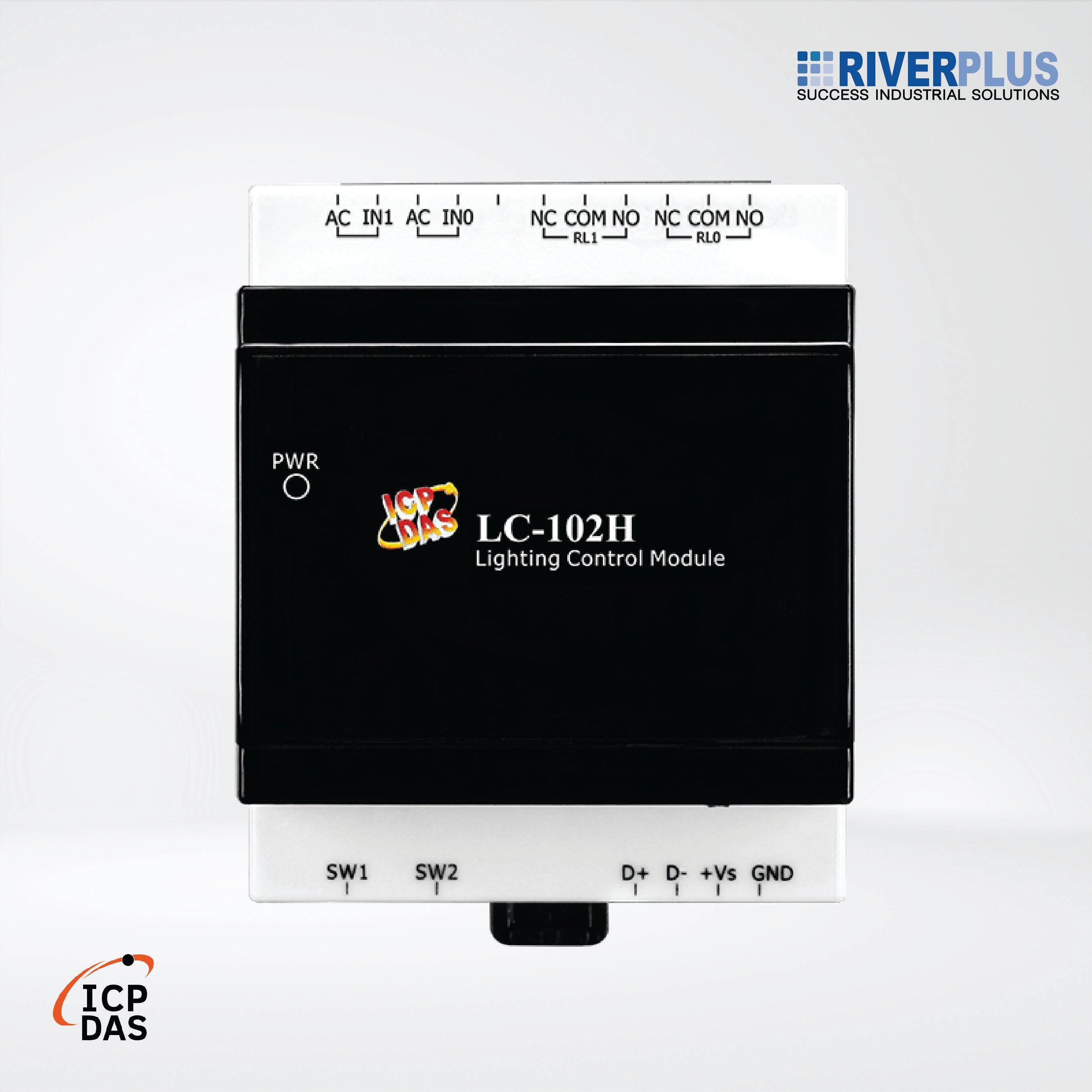 LC-102H 2-CH Lighting Control Module with AC Load Current Measurement - Riverplus