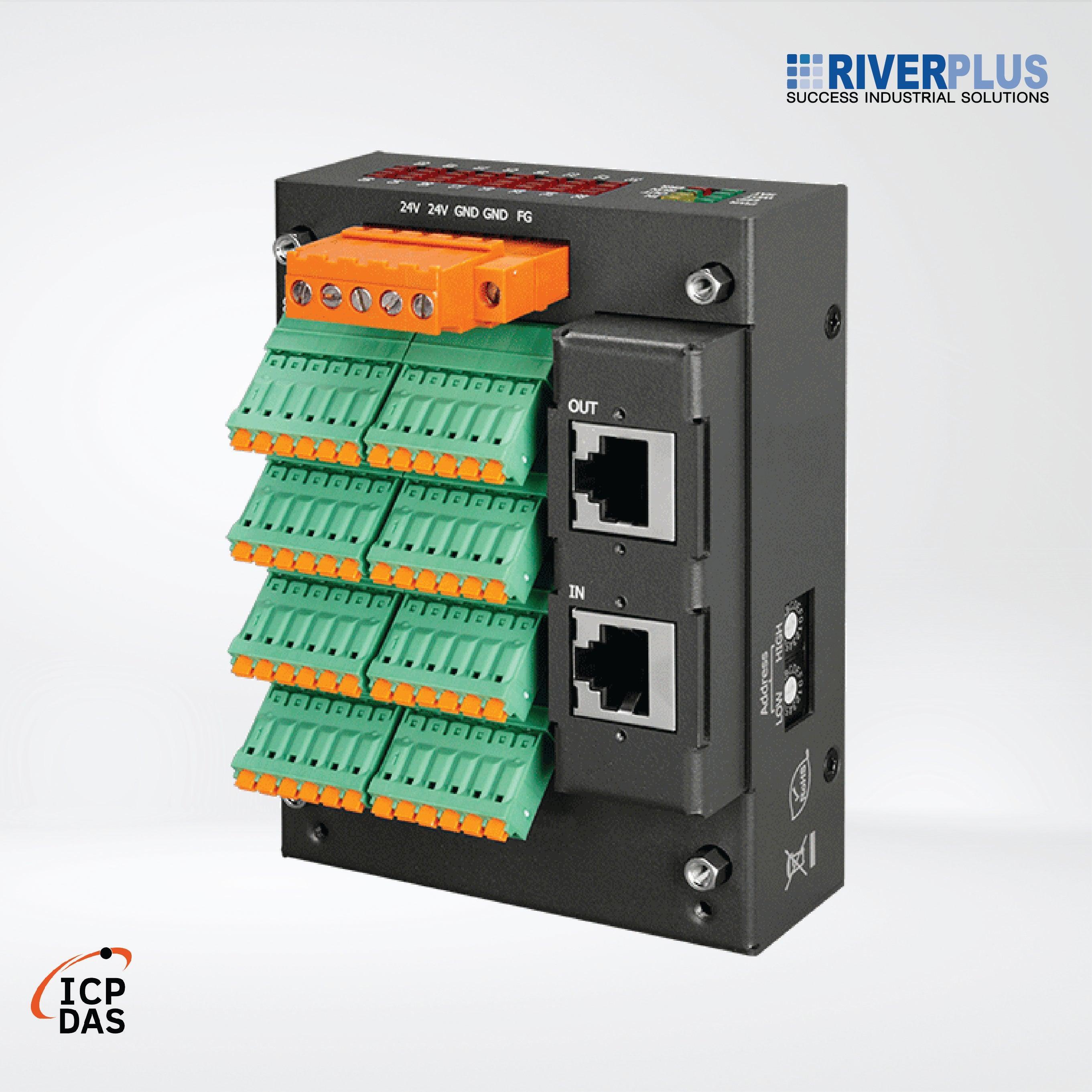 EC2-C32 EtherCAT Slave I/O Module with Isolated 32-channel Digital Outputs - Riverplus