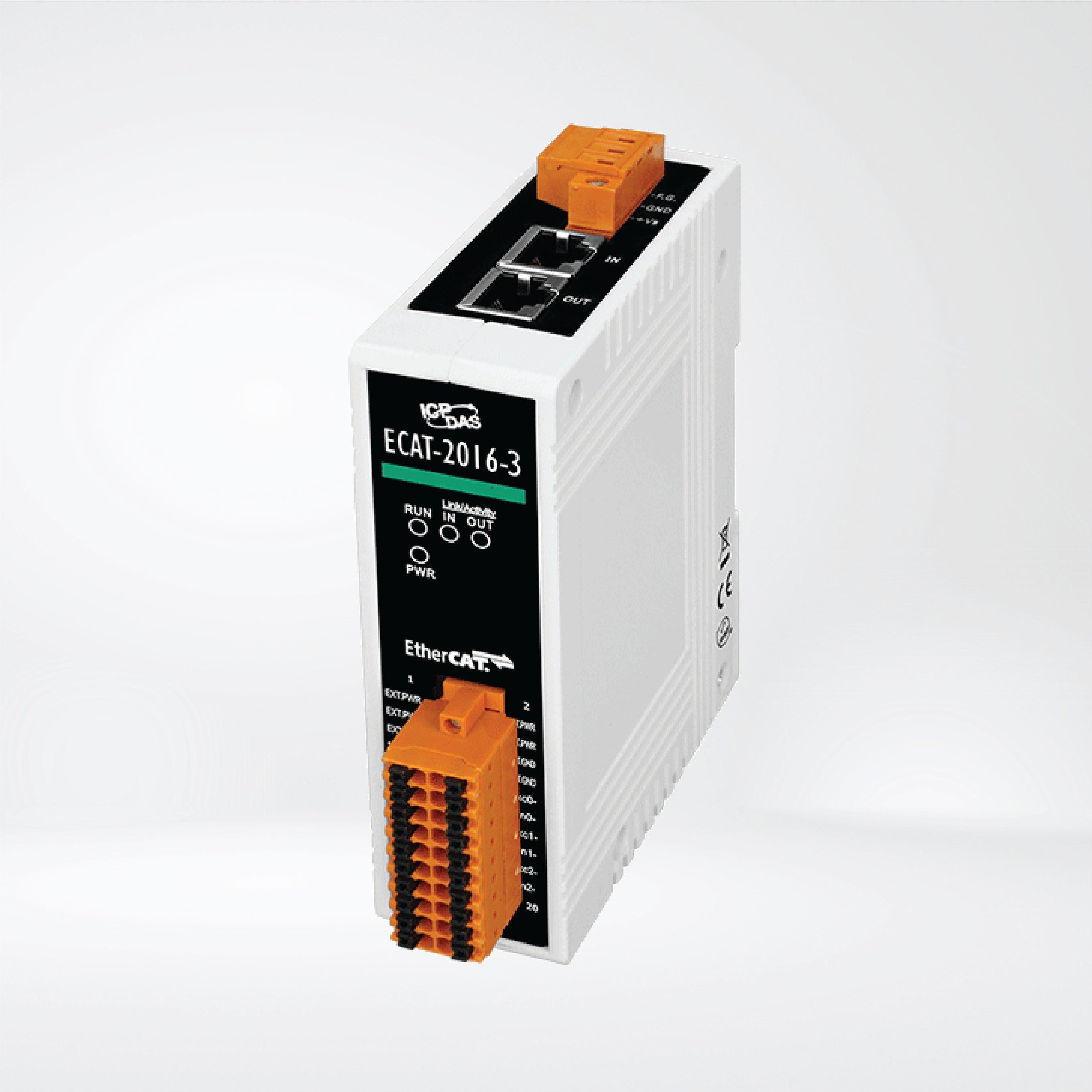 ECAT-2016-3 EtherCAT Slave I/O Module with 16-bit, 3-ch Strain Gauge - Riverplus