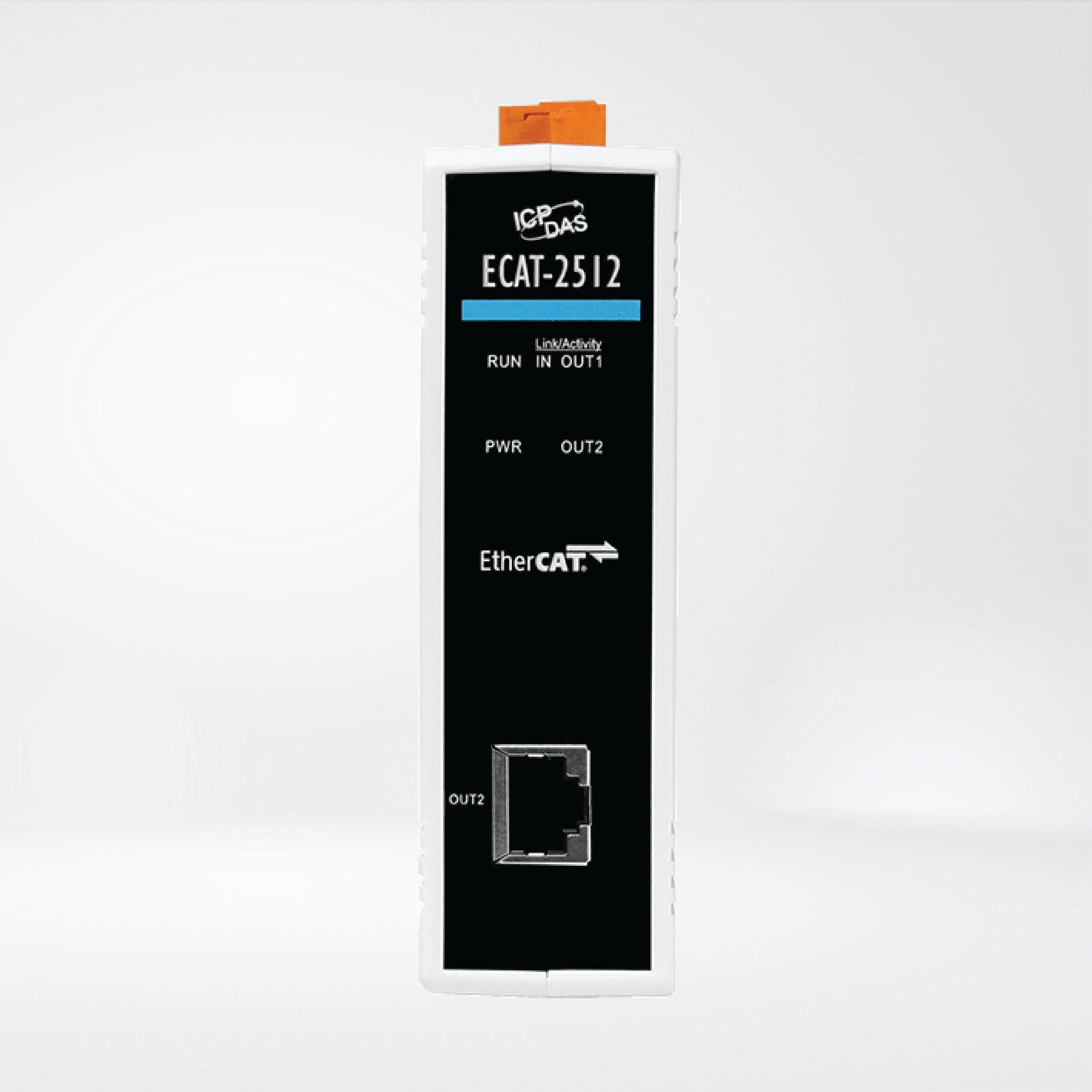 ECAT-2512 1-to-2 Port EtherCAT Junction Slave Module - Riverplus