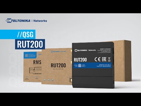RUT200 Industrial Cellular Router LTE 4G
