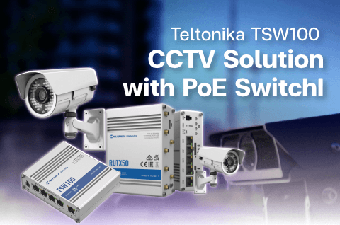 CCTV Solution with PoE Switch - Riverplus