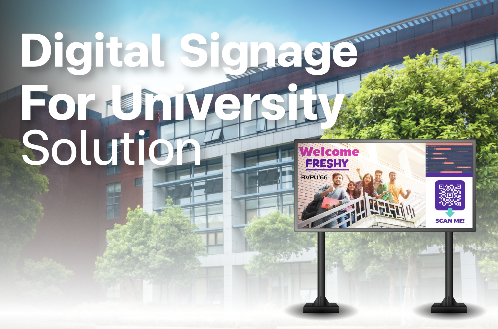 Digital Signage for University - Riverplus