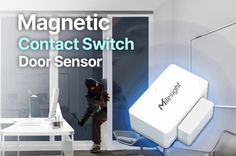 Magnetic Contact Switch Door Sensor - Riverplus