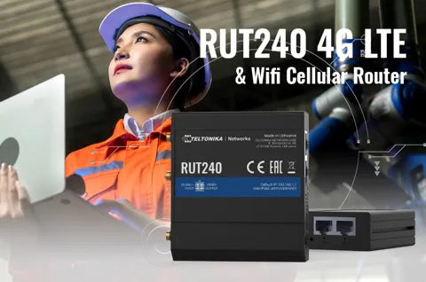 Teltonika RUT240 4G LTE & Wifi Cellular Router - Riverplus