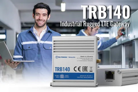 Teltonika TRB140 Industrial Rugged LTE Gateway - Riverplus