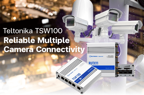 TSW100 Network Switch เชื่อมต่อระบบกล้องวงจรปิดได้ทุกตัวแม้อยู่พื้นที่ห่างไกล จัดการได้ในที่เดียว - Riverplus