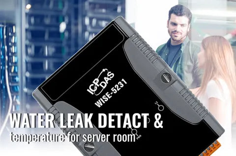 Water leak detect & temperature for server room - Riverplus