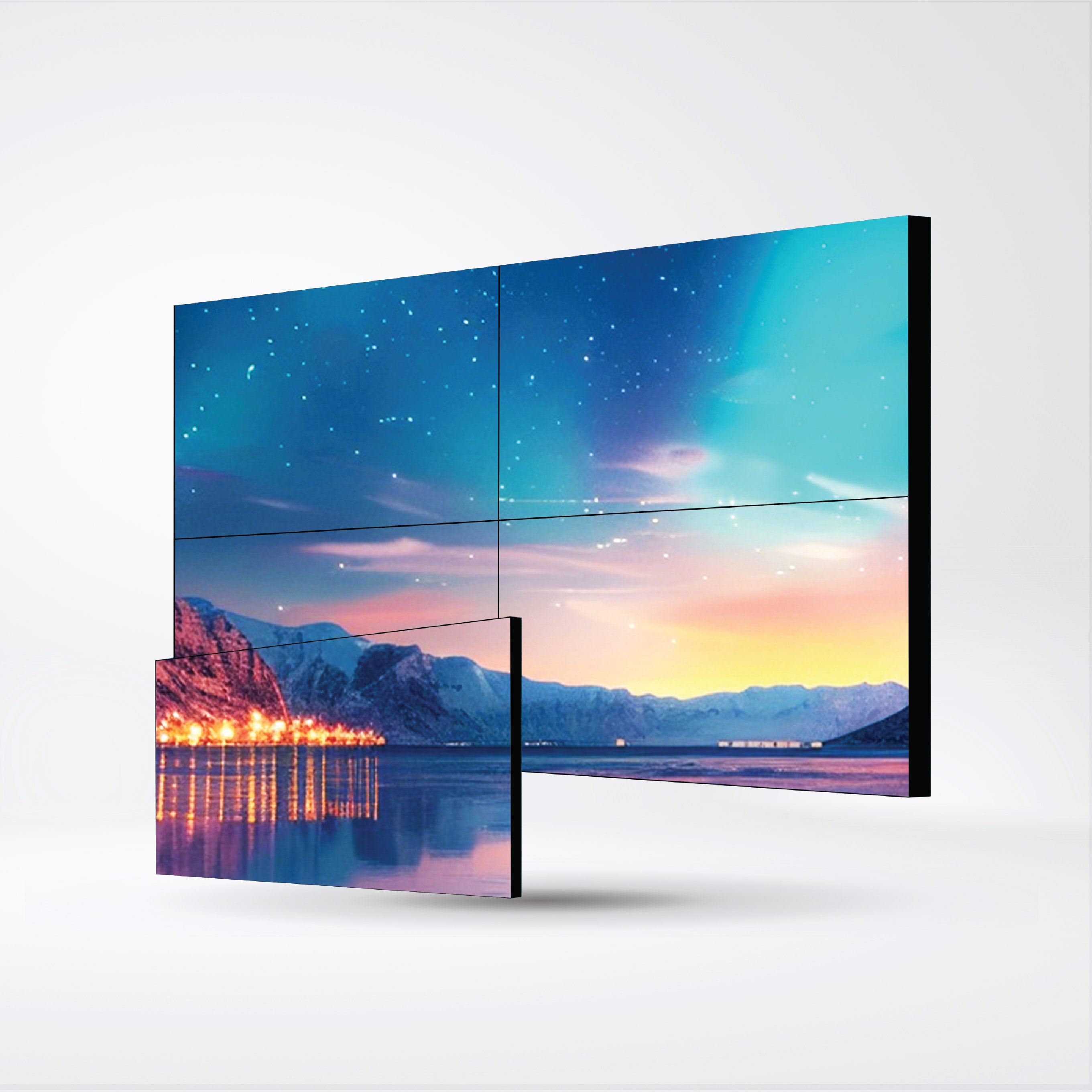 46" Full-hd bezel-to-bezel : 3.5mm , LCD VIDEO WALL จำนวน 4 จอ