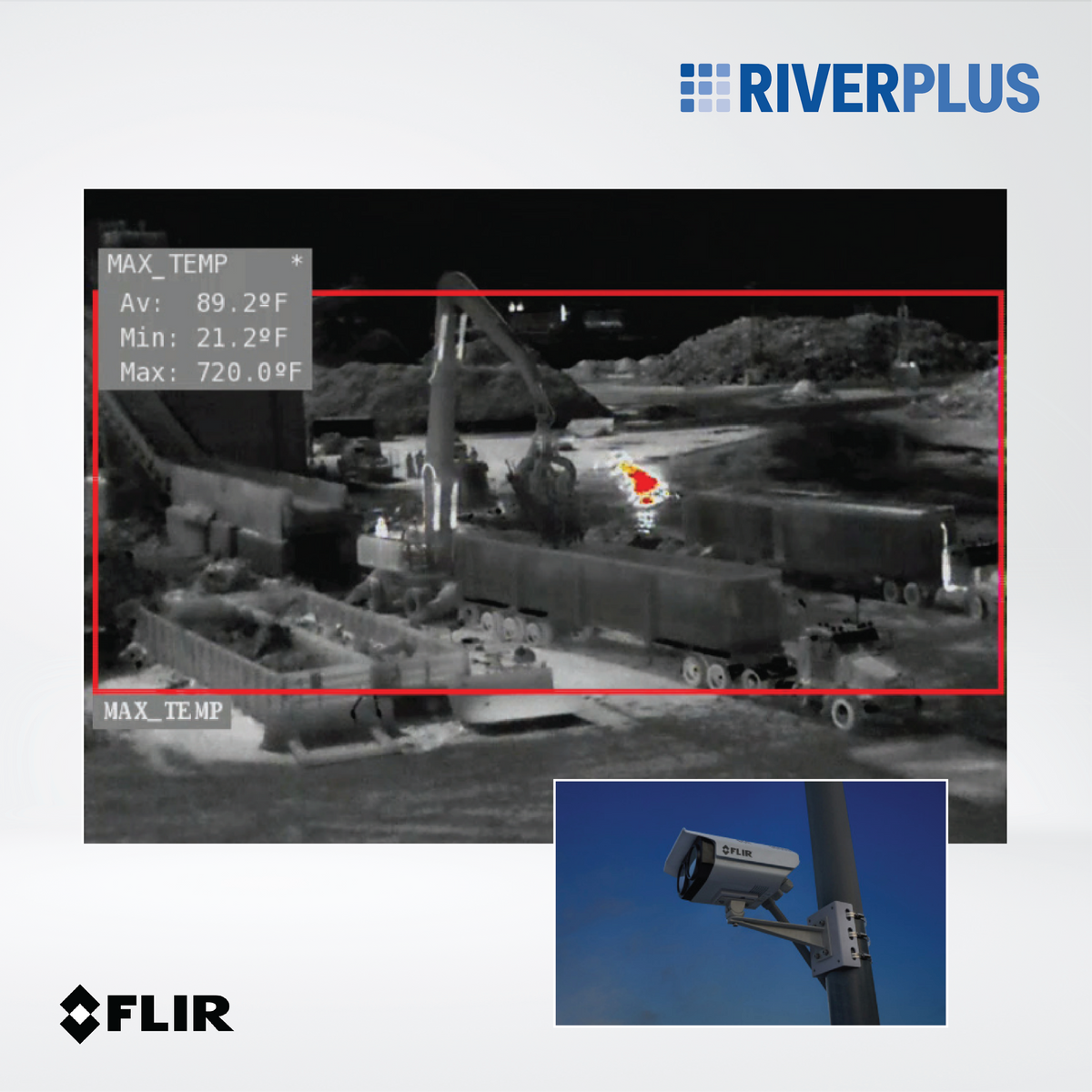 FH-Series R Multispectral Fixed Camera for Early Fire Detection