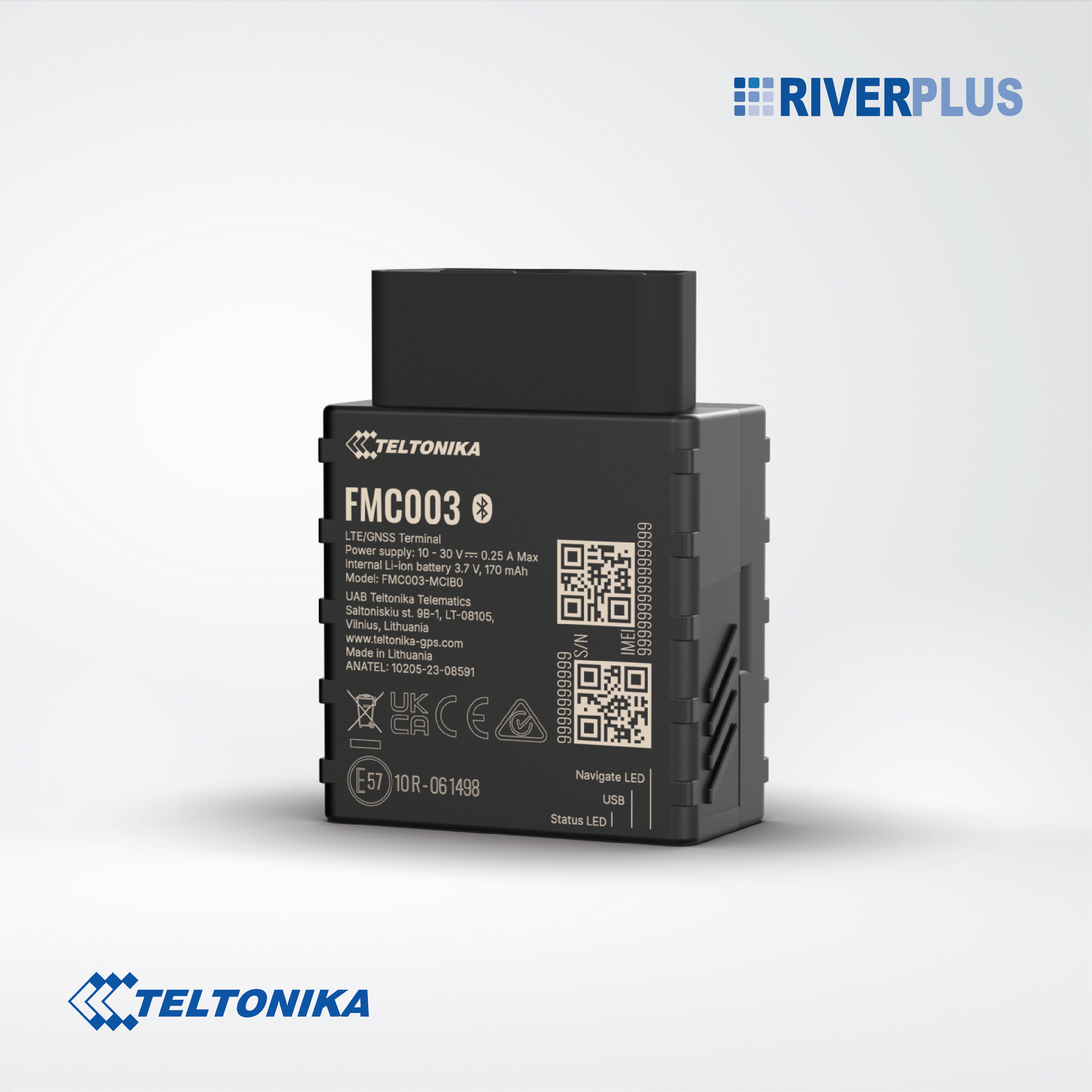 FMC003 4G LTE Cat 1 tracker with OBD OEM data reading