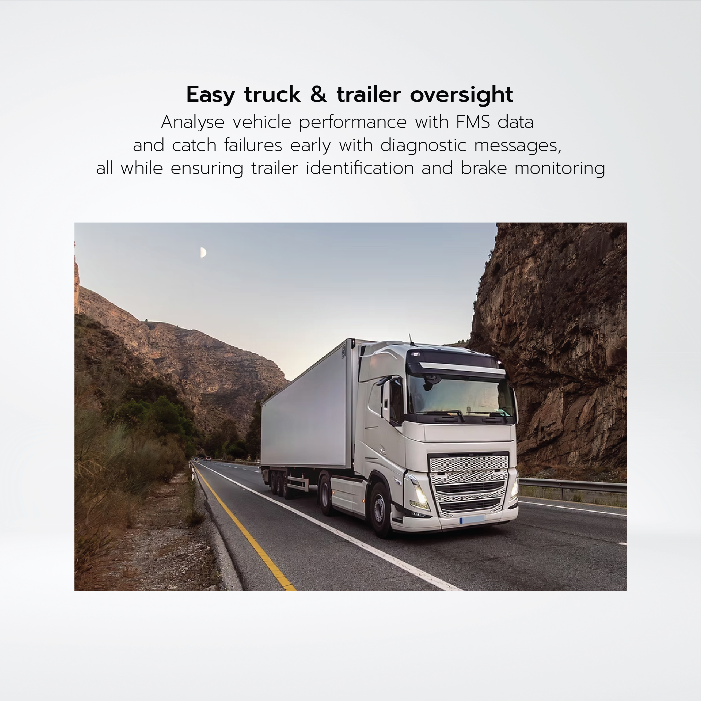 FMC650 4G LTE Cat 1 tracker for advanced applications with high capacity backup battery and external antennas