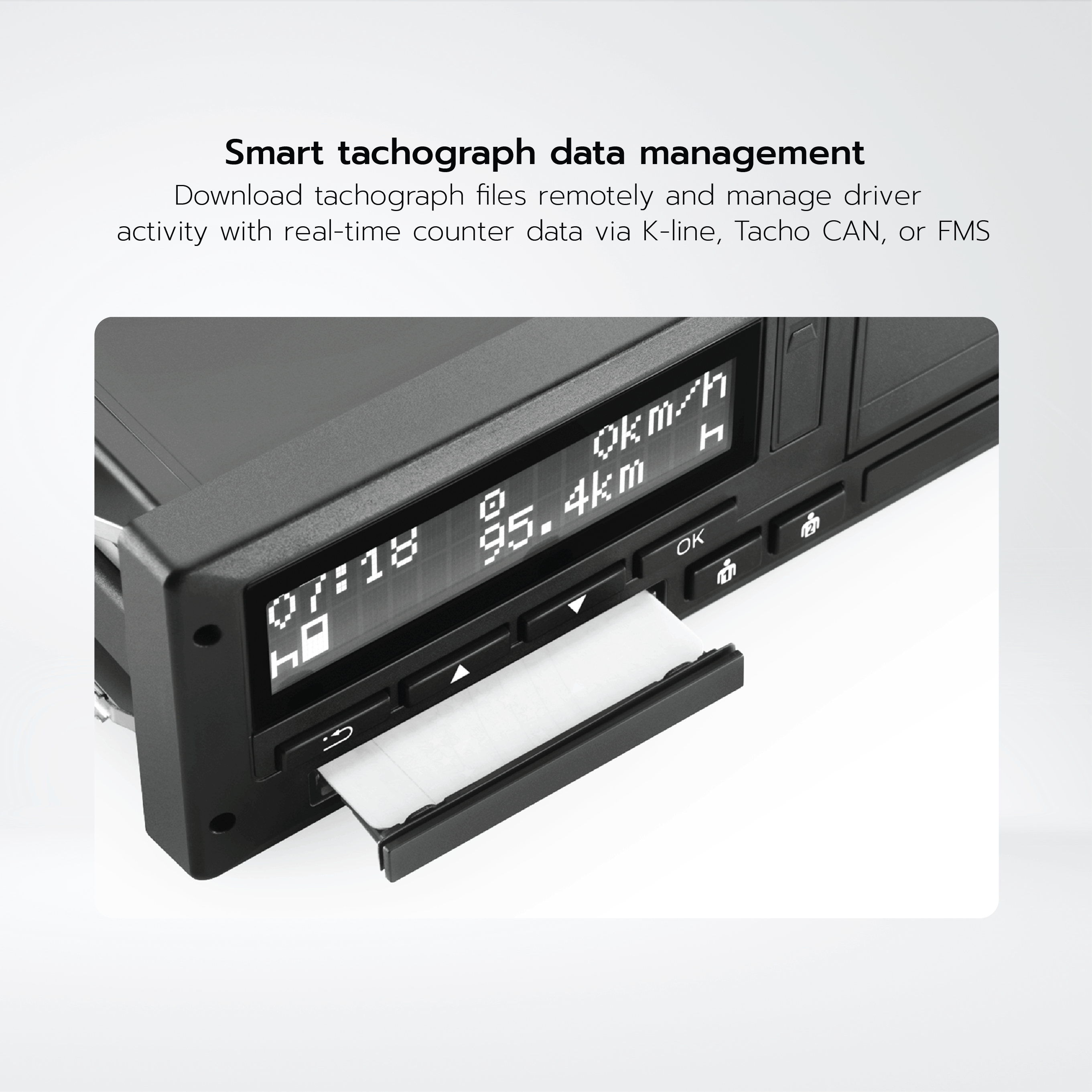 FMC650 4G LTE Cat 1 tracker for advanced applications with high capacity backup battery and external antennas