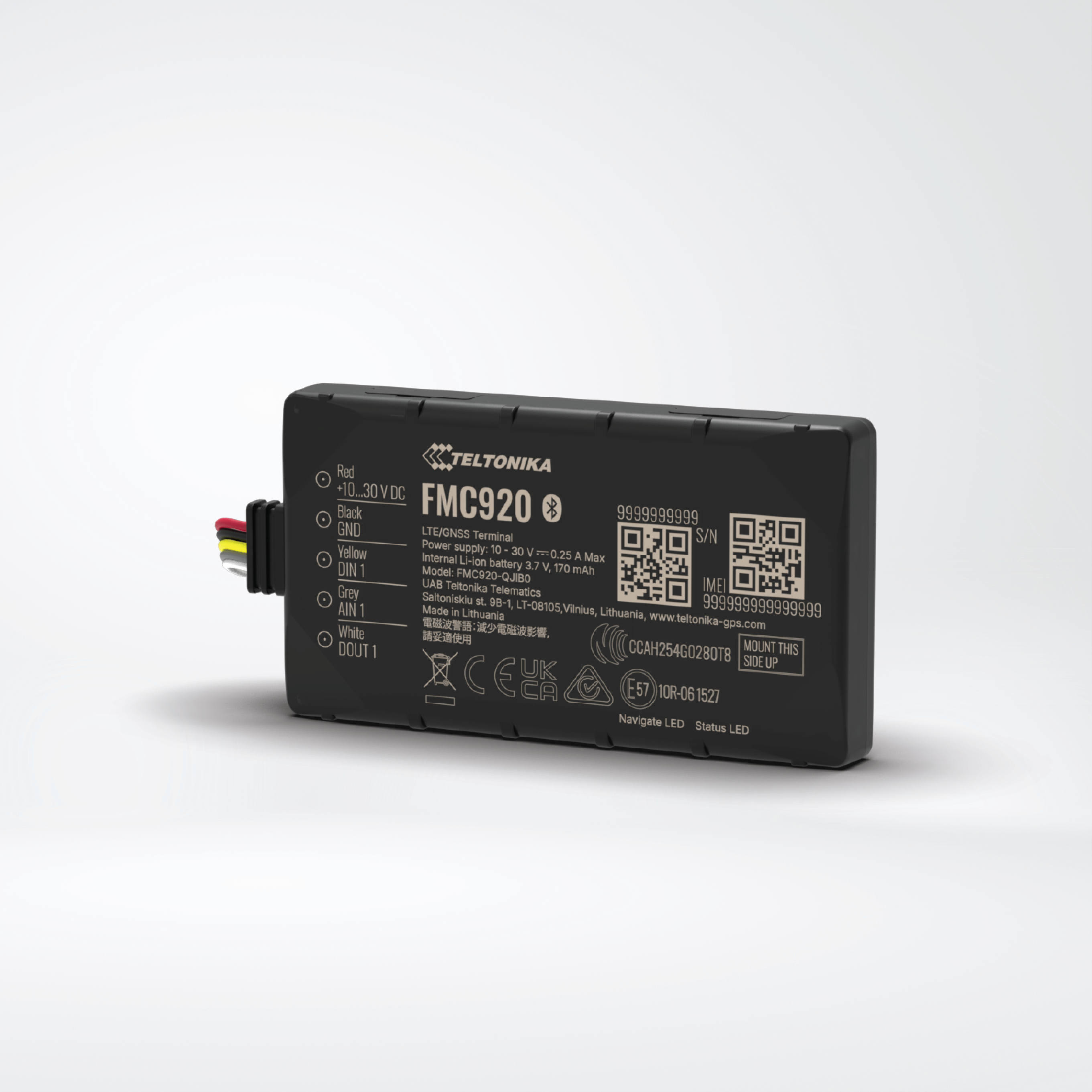 FMC920 Small and Smart GPS Tracker with 4G Cat 1 Connectivity