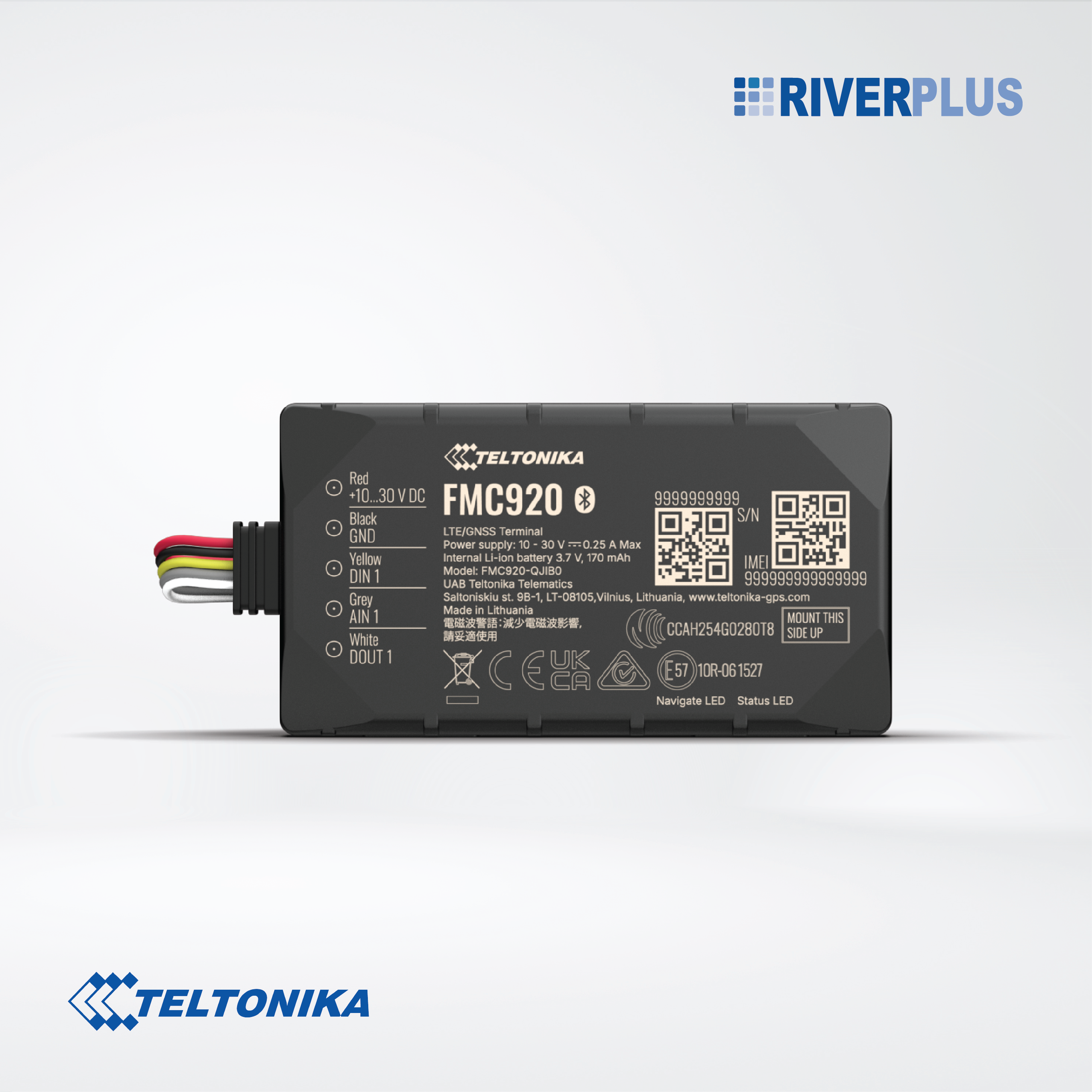 FMC920 Small and Smart GPS Tracker with 4G Cat 1 Connectivity