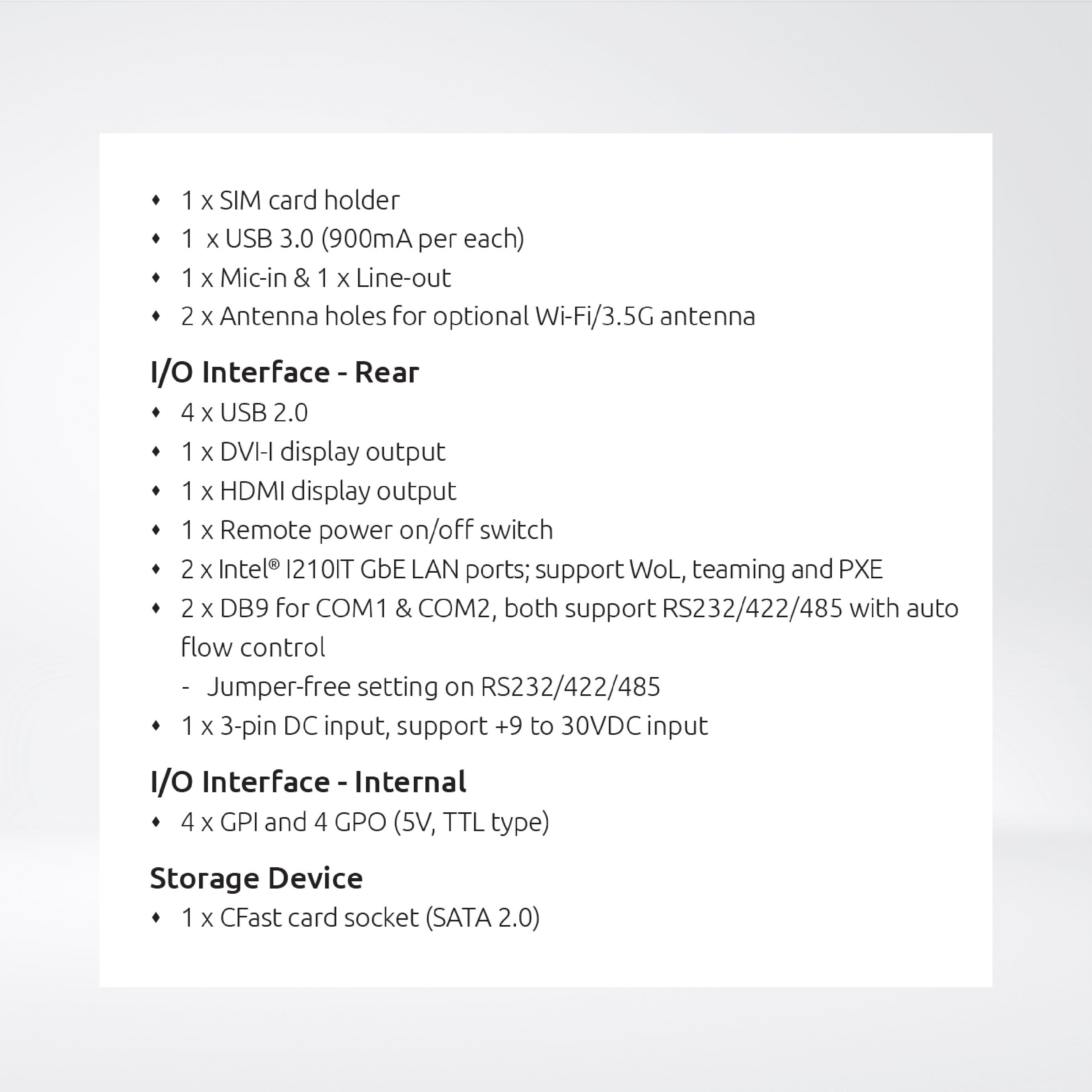 NISE2410E-J1900-WOA J1900 2.0GHz-RAM4GB DDR3L-wADP