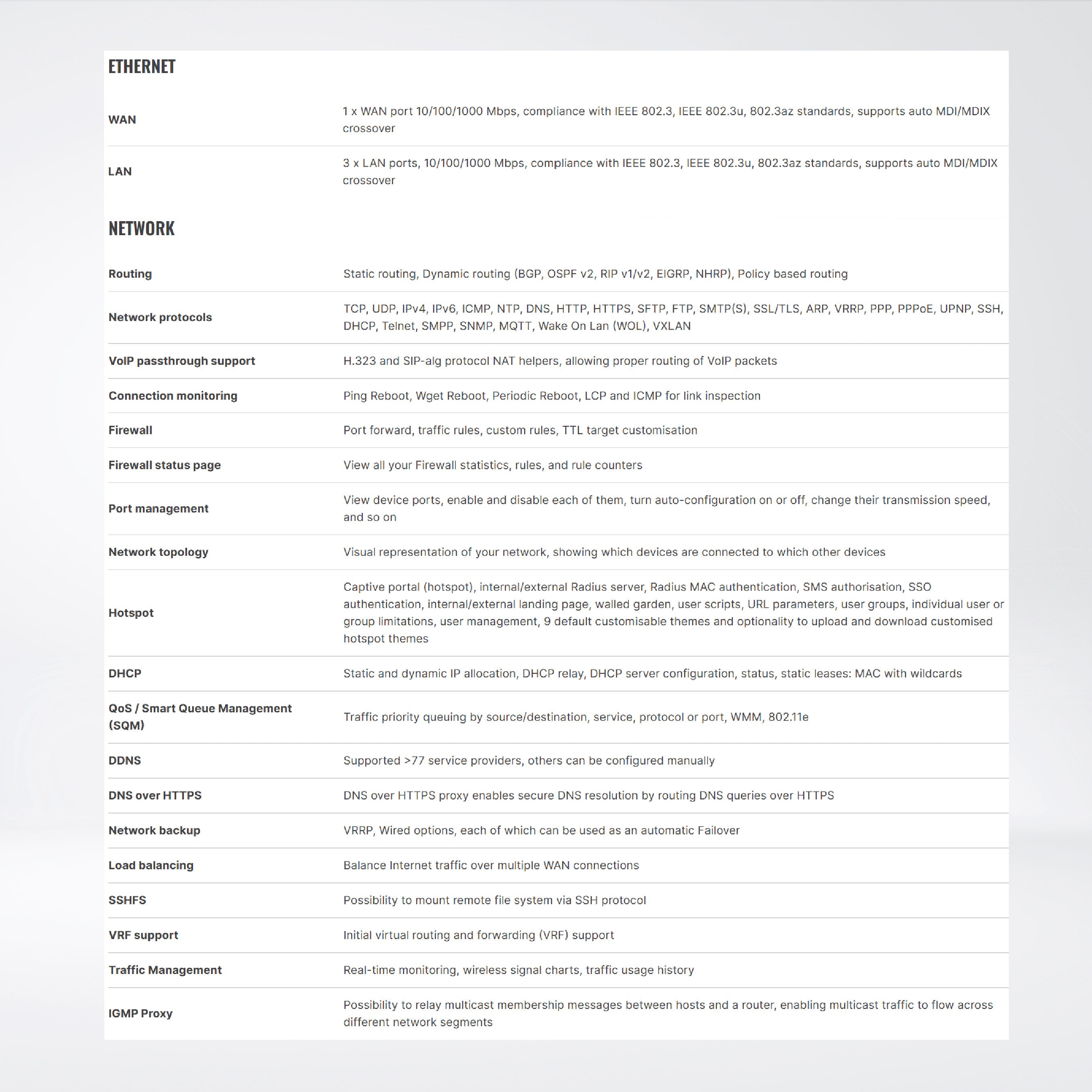 RUTX08 Industrial Ethernet Router